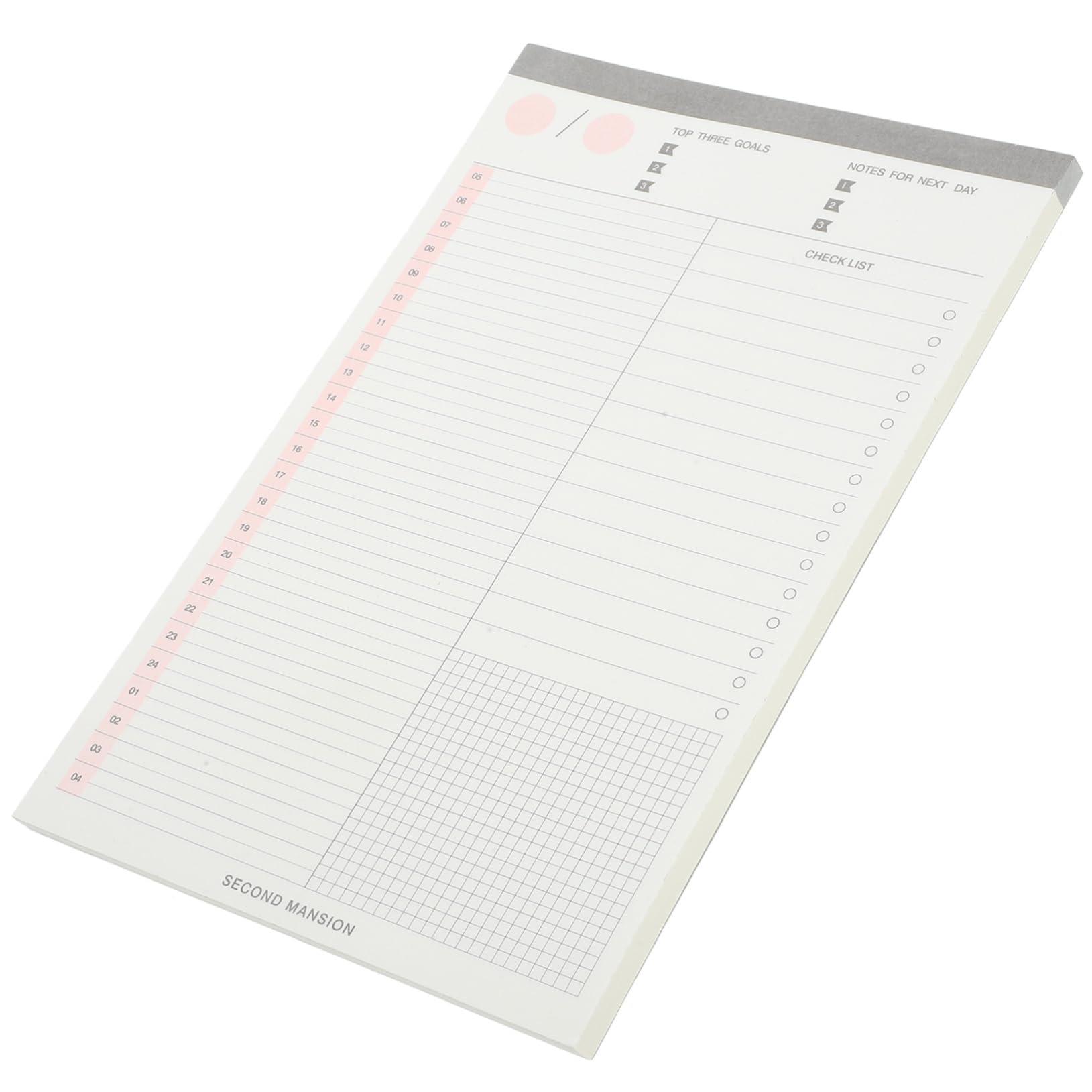 Multi-function Tearable Notepad for Daily Planning Portable Memo Pad for Home Office and School Pages of Lined Writing