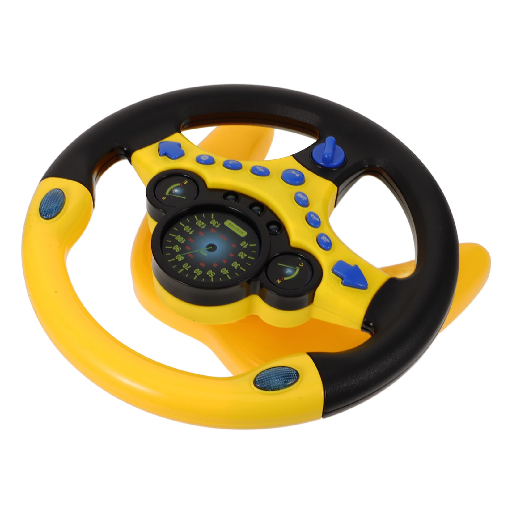 PRETYZOOM Children's Swing Toy Realistic 360° Rotation Music Boys and Girls Car Toy