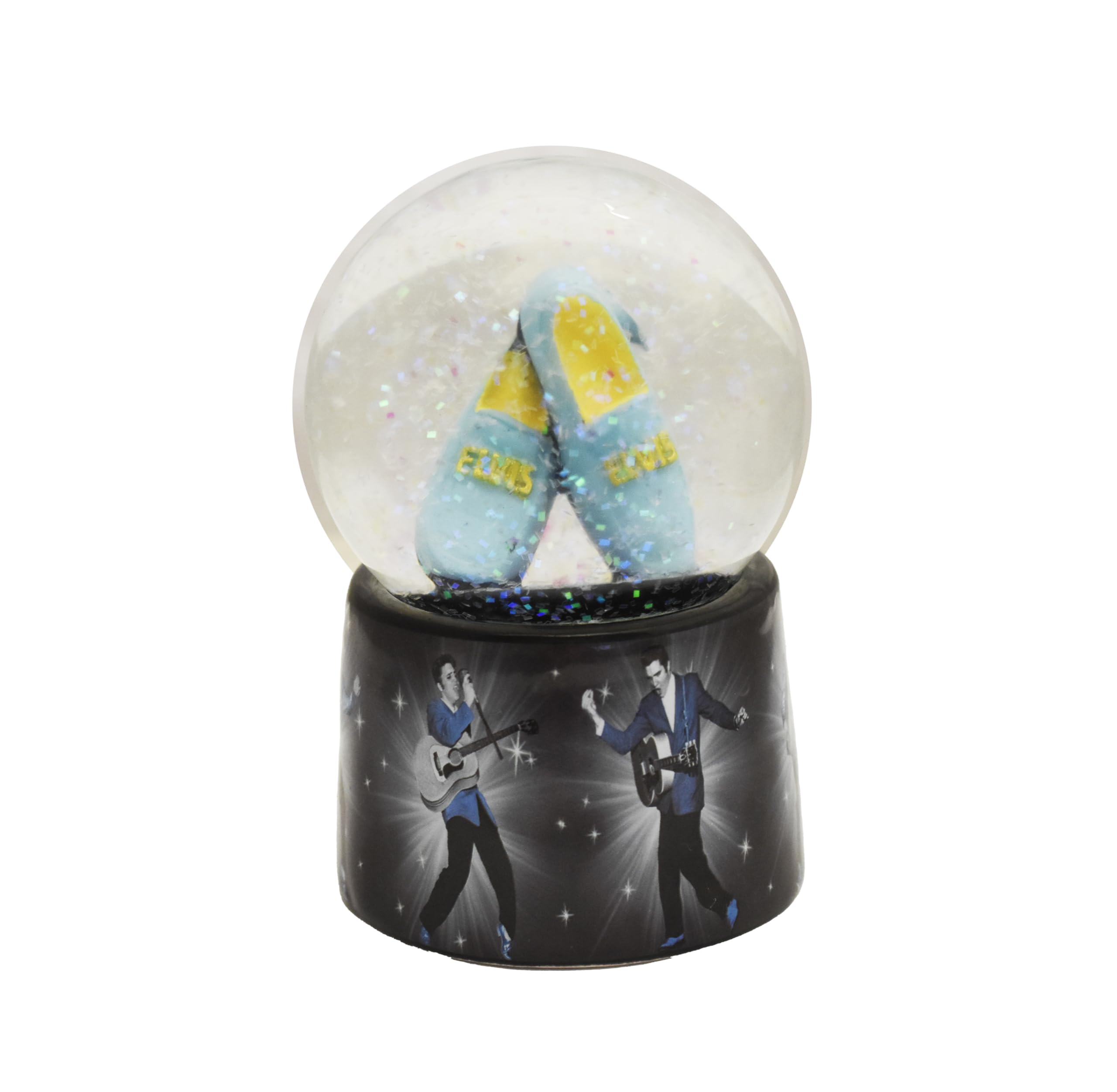 Elvis Presley Blue Suede Shoes Snowglobe - Mid-South Products