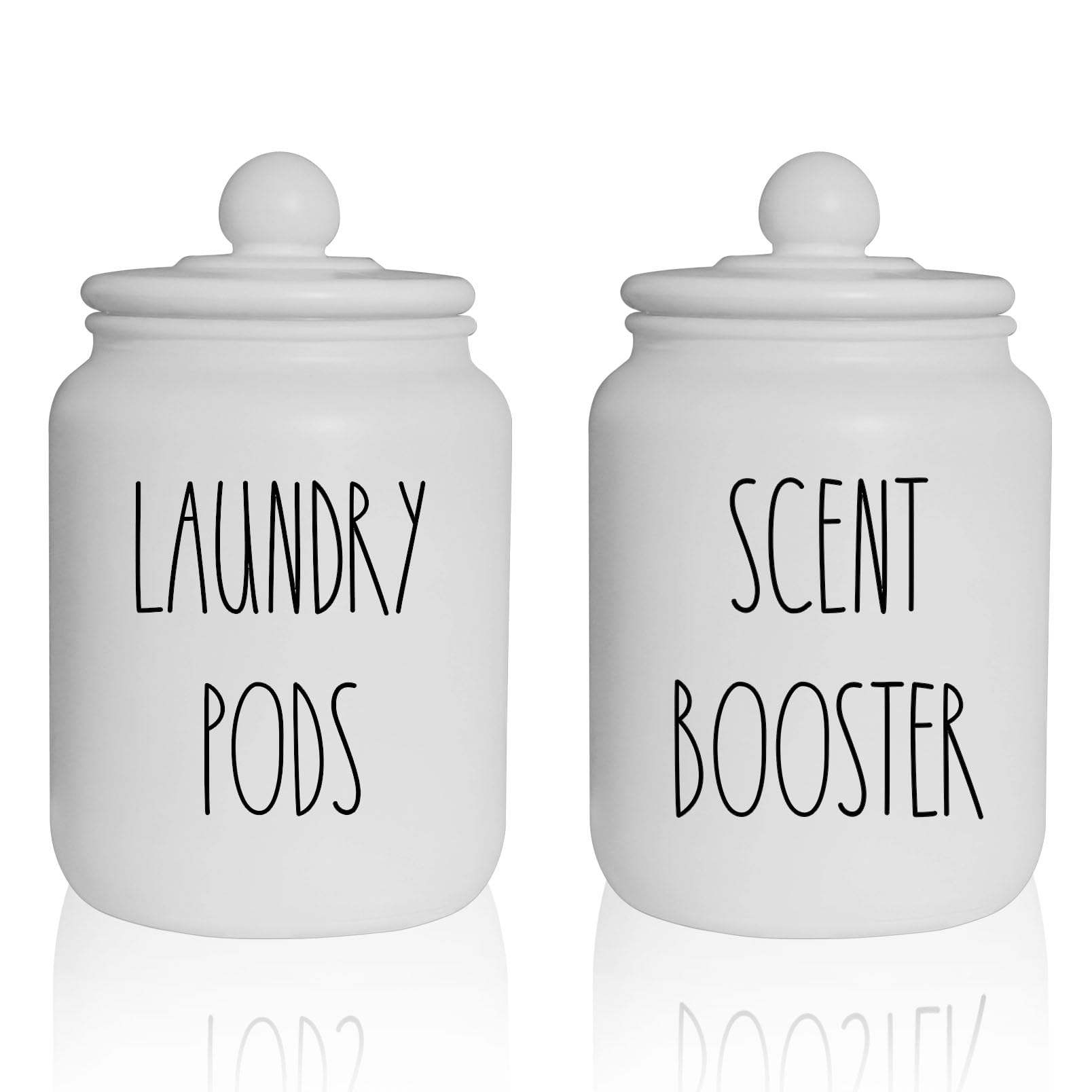 Wasserij Pods Opslag Container, Wasserij Opslag Containers met Deksel, Waspods Poeder Opslag Container, Wasserij Pod Container Organiser, Wastabletten Opbergdoos voor Wasmiddel, Geurbooster (2,8L