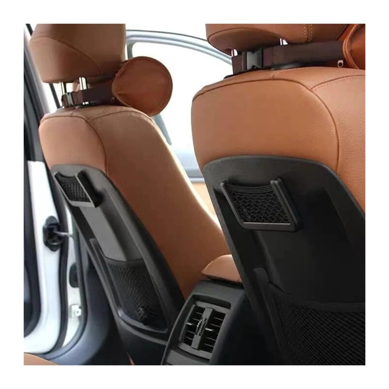 1/4Pcs Car for Seat Side Mesh Storage Pocket Auto Interior Net Organizer Pouch(20cm)