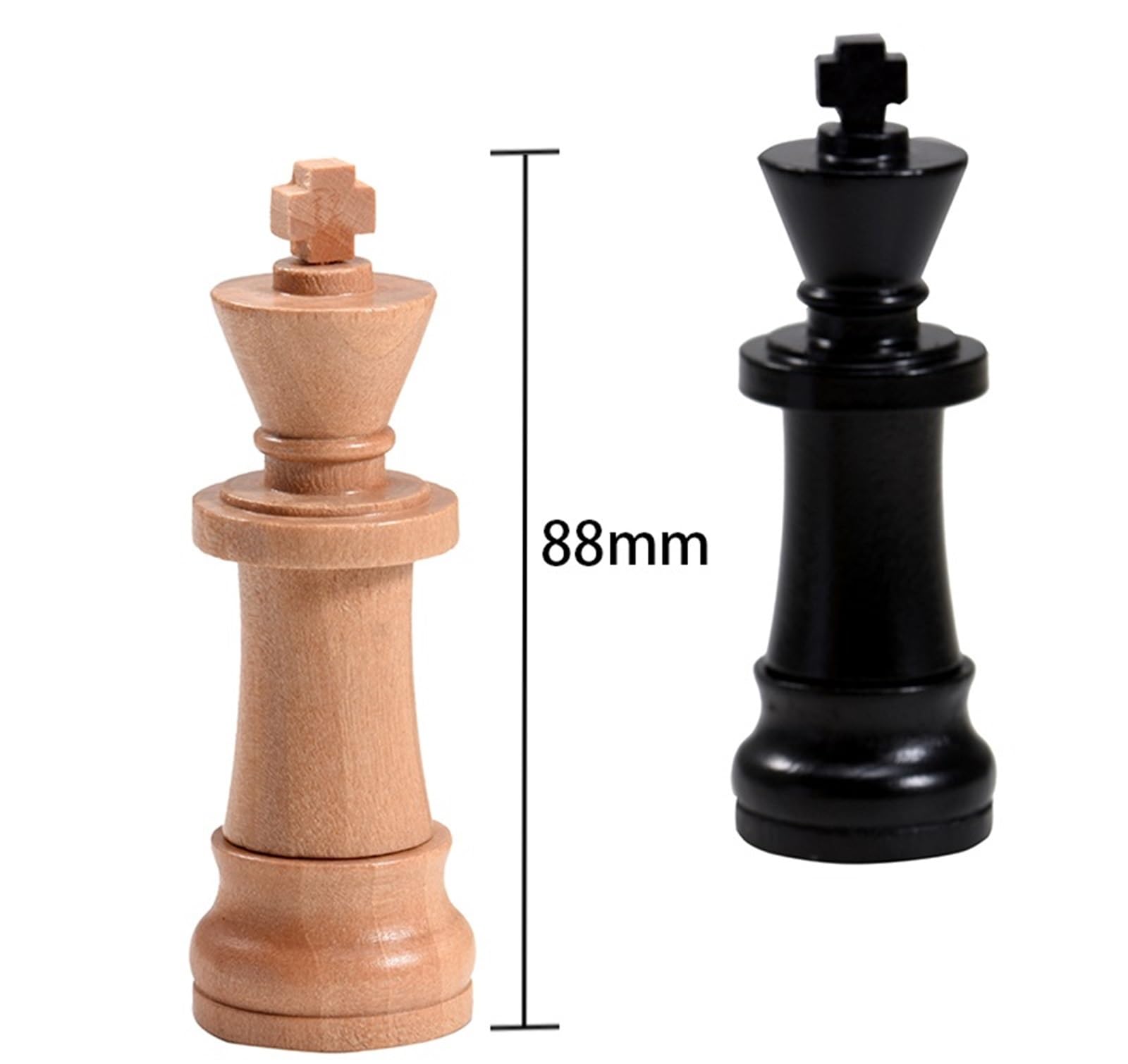 Wooden International Chess - Memoria USB de 128 GB, capacidad real, 64 GB, Pendrive 32 GB, disco U inastillable, 16 GB (32 GB, M)