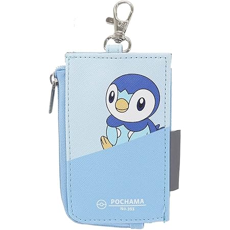 Amazon ポケモン キーケース リール付き キーパスケース ナナメ ポッチャマ ポケットモンスター おもちゃ雑貨 おもちゃ