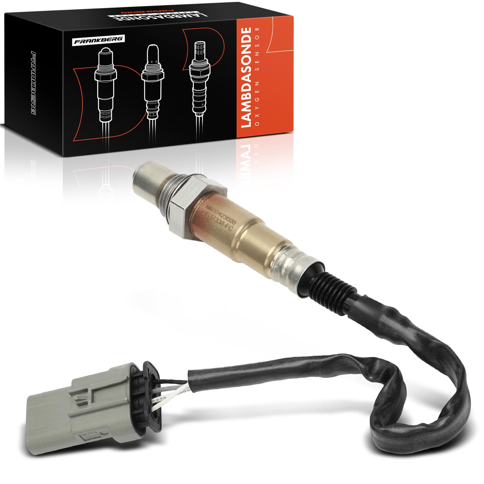 Frankberg Sonda lambda Sonda diagnostica Compatibile con Karl C16 Astra K B16 Adam M13 Mokka/Mokka X J13 Corsa E X15 Replace# 12637338