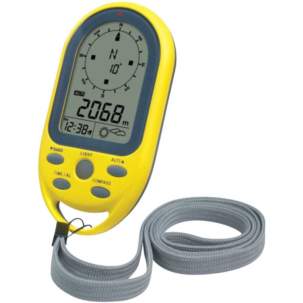 Technoline Ea 3050 - Brújula con Altímetro, amarillo/gris