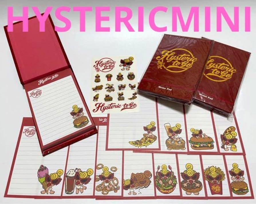 ヒスミニ ヒステリックミニ 付箋 メモ帳 2070184542.jpg?1730165568