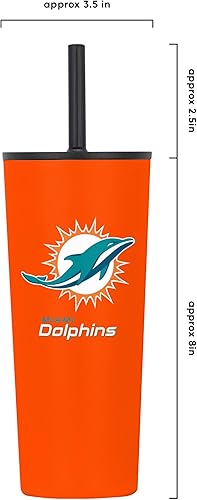 Miniatura 43 de FOCO NFL - Vaso de viaje de 22 onzas con aislamiento con logotipo de equipo de la NFL unisex