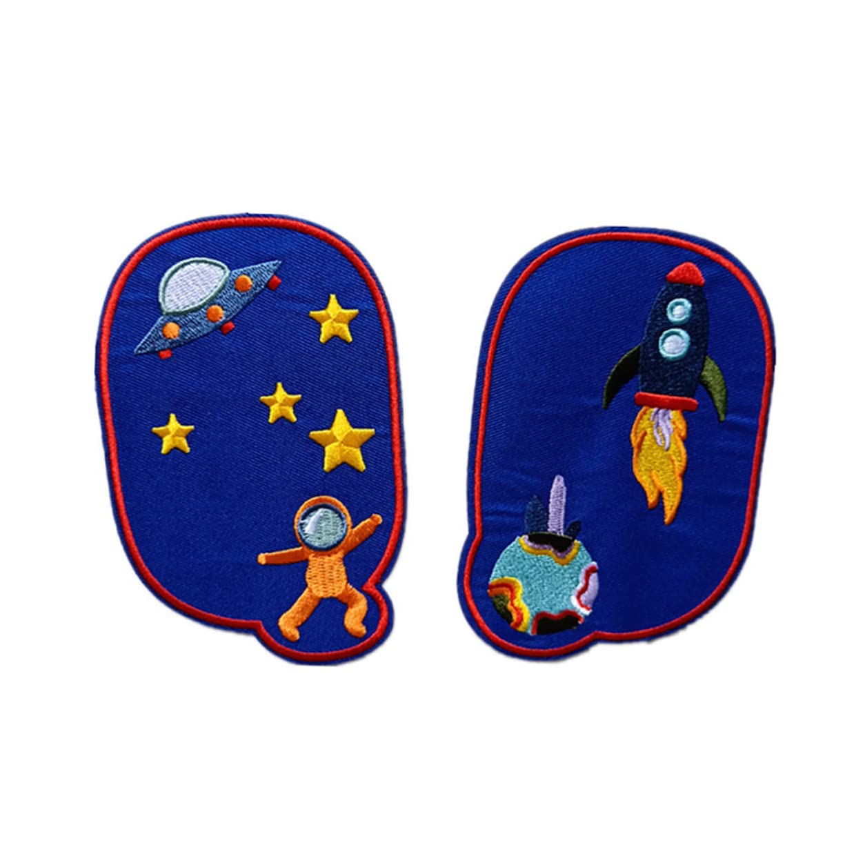 Operitacx 46pezzi Toppe Adesive Ricamate Per Jeans Giubbotti e Borse Patch Per Decorazioni Riparazioni e Creativi Per Abbigliamento Infantile e Adulti