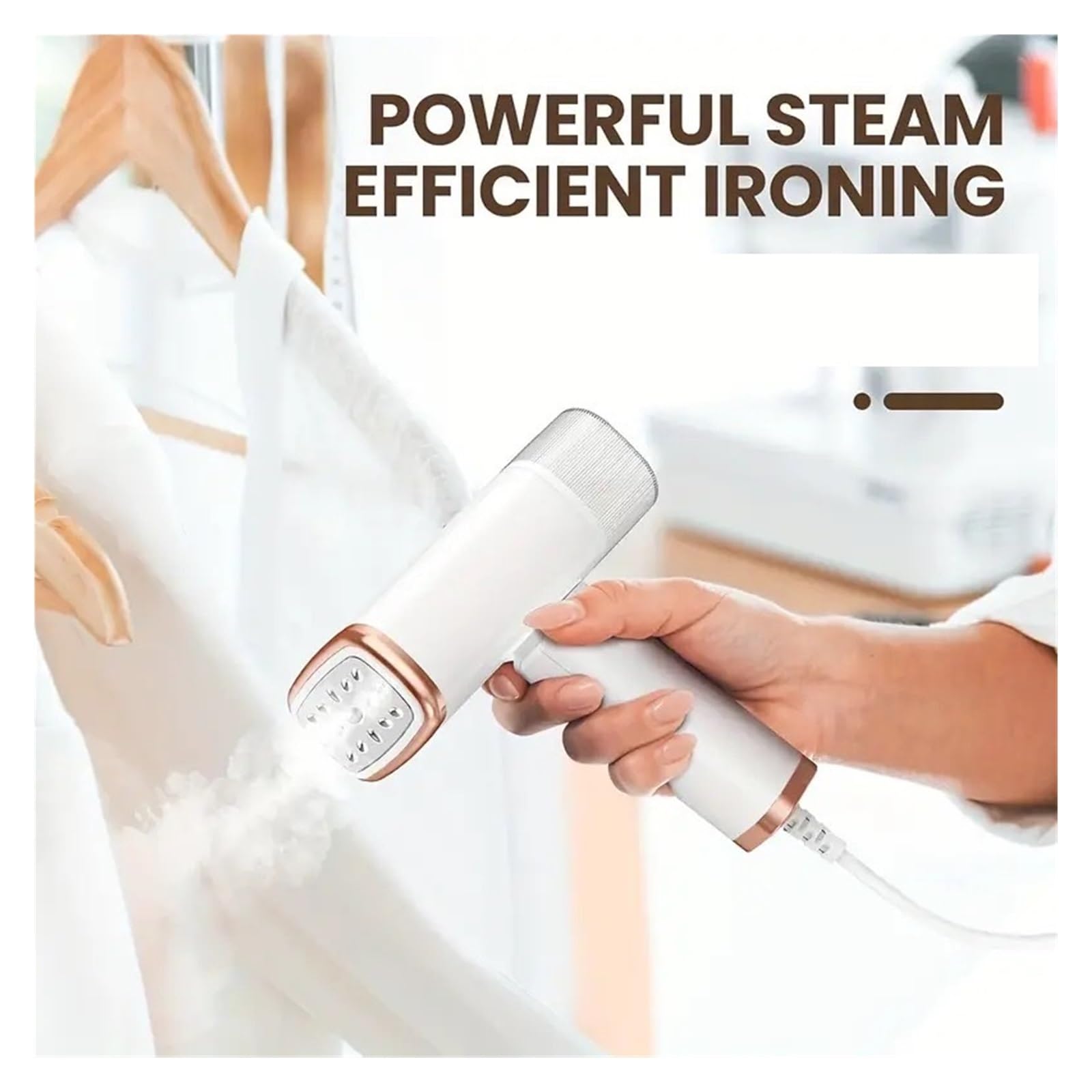 Ferro da stiro portatile, Ferro Da Stiro A E Portatile Con Manico Pieghevole, Riscaldamento Rapido 1000 W, Spazzola For Vestiti Viaggio Dormitorio,per viaggi in ufficio e a casa