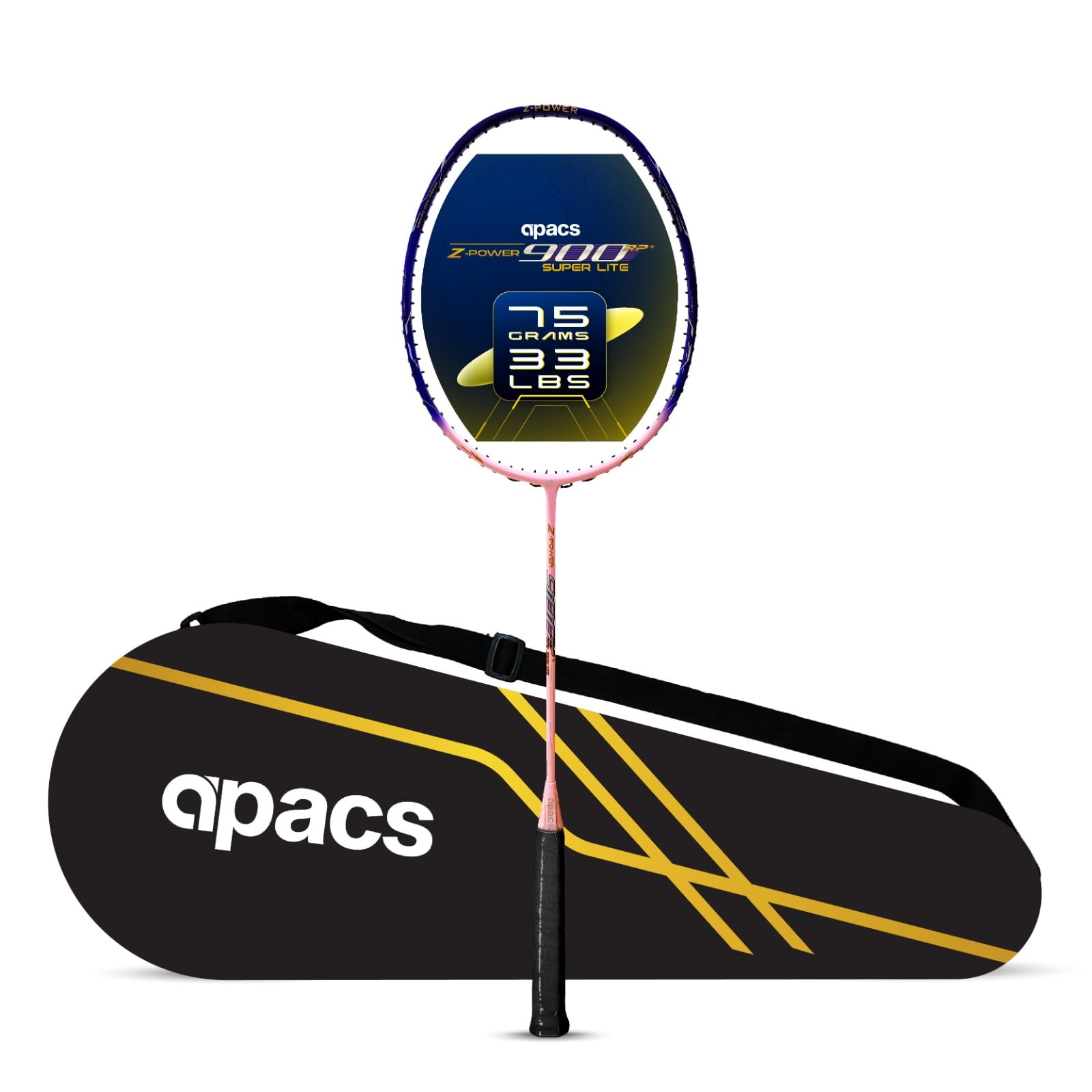 Buy Apacs Z Power 900 RP+ Super Lite (Unstrung, 75g Super