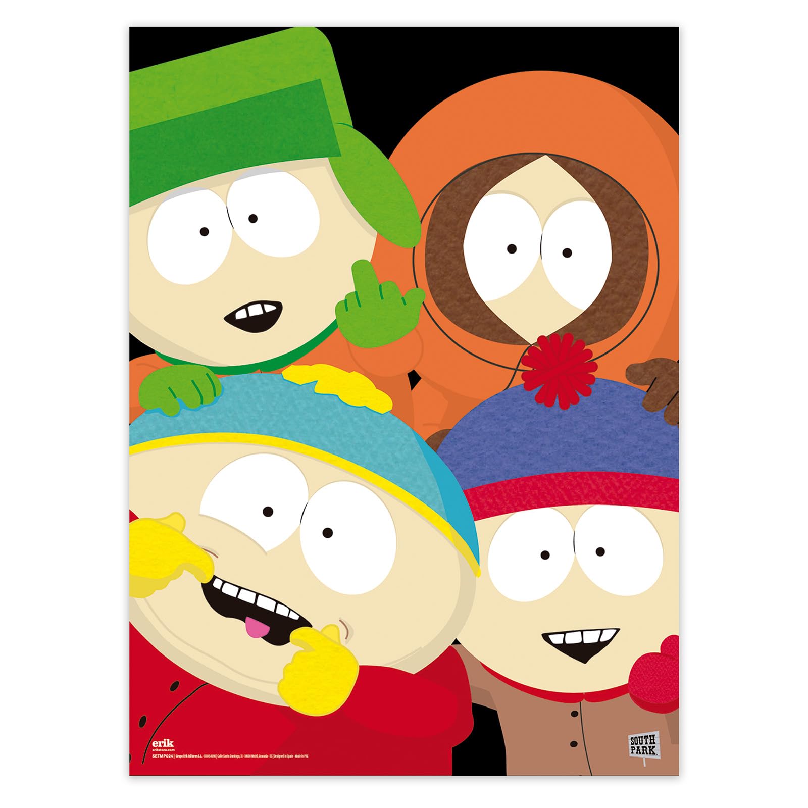 Grupo Erik Poster - South Park - Set of 2 Mini Posters 15 x 20.5 inches / 38 x 52 cm - Art Poster Shipped Rolled Up In A Protective Box - South Park Gifts
