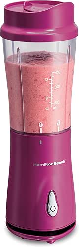 Hamilton Beach Portable Blender for Shakes and Smoothies, 14 Oz