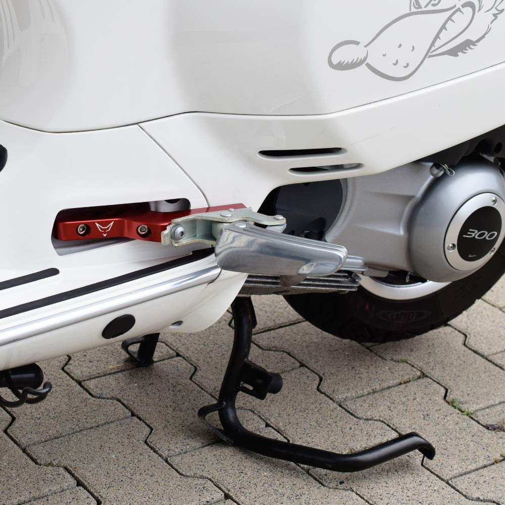 Fußrasten Sozius Beifahrer Rasten Für Yamaha DT50 Produktbild-Vorschau 8