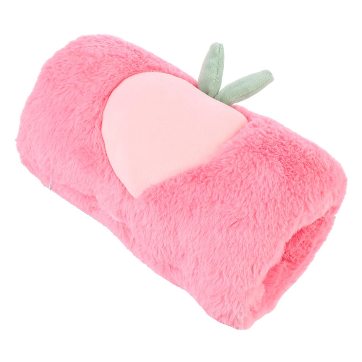 2pcs Fur Pattern Hand Muffs Plush Hand Warmers Women Girls Furry Soft Cozy Hand Muff Accessories