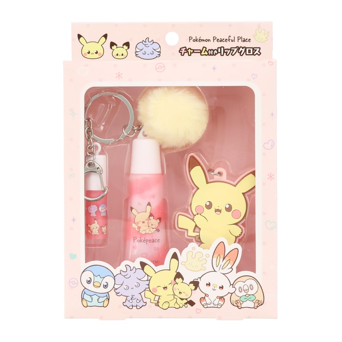 Amazon | shobido 粧美堂 ポケットモンスター ポケピース チャーム付き