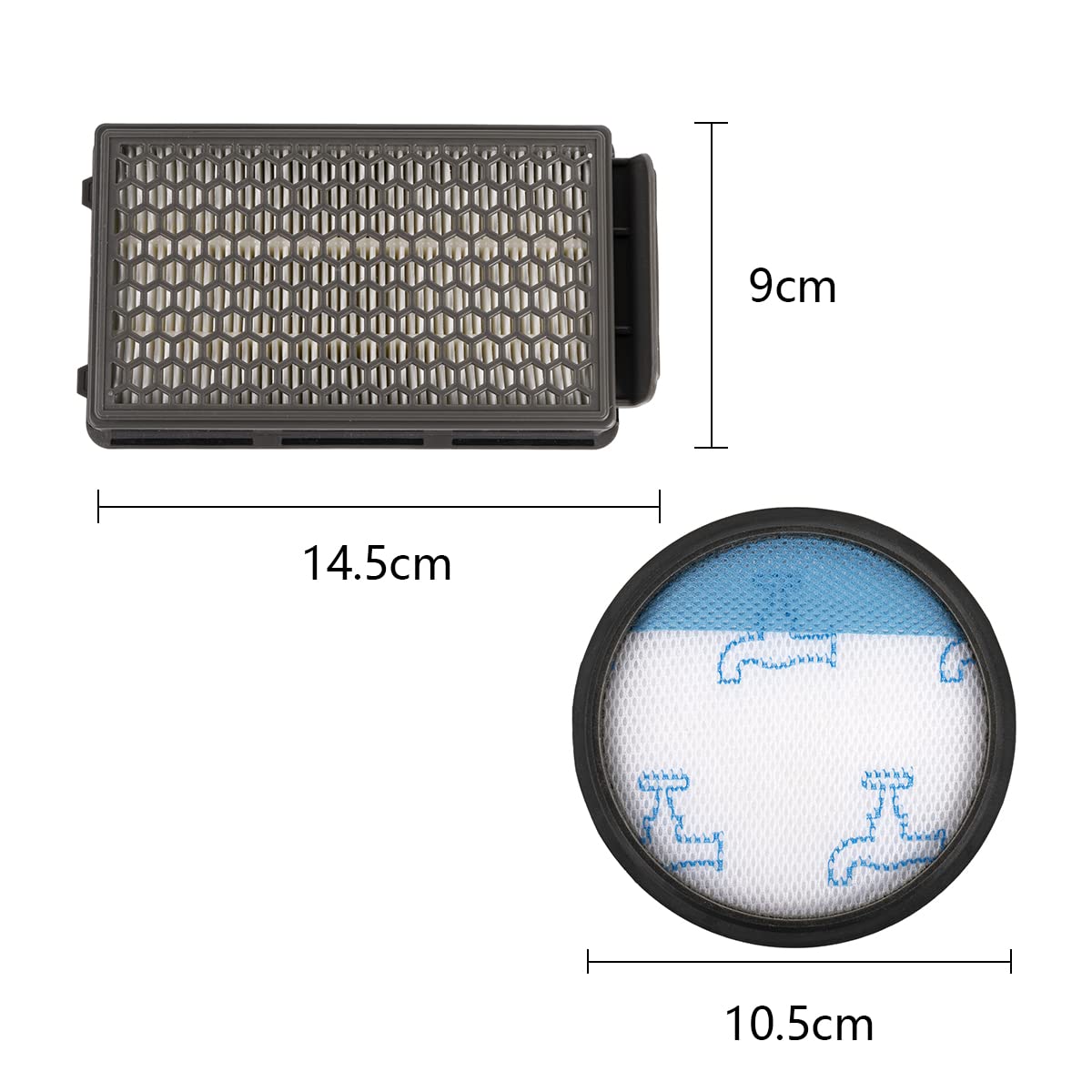 Filtri HEPA E Spugne Per Aspirapolvere Rowenta Powerline - Compatibili Con RH8133, RH8147, RH8155 E Altri - Foto 10