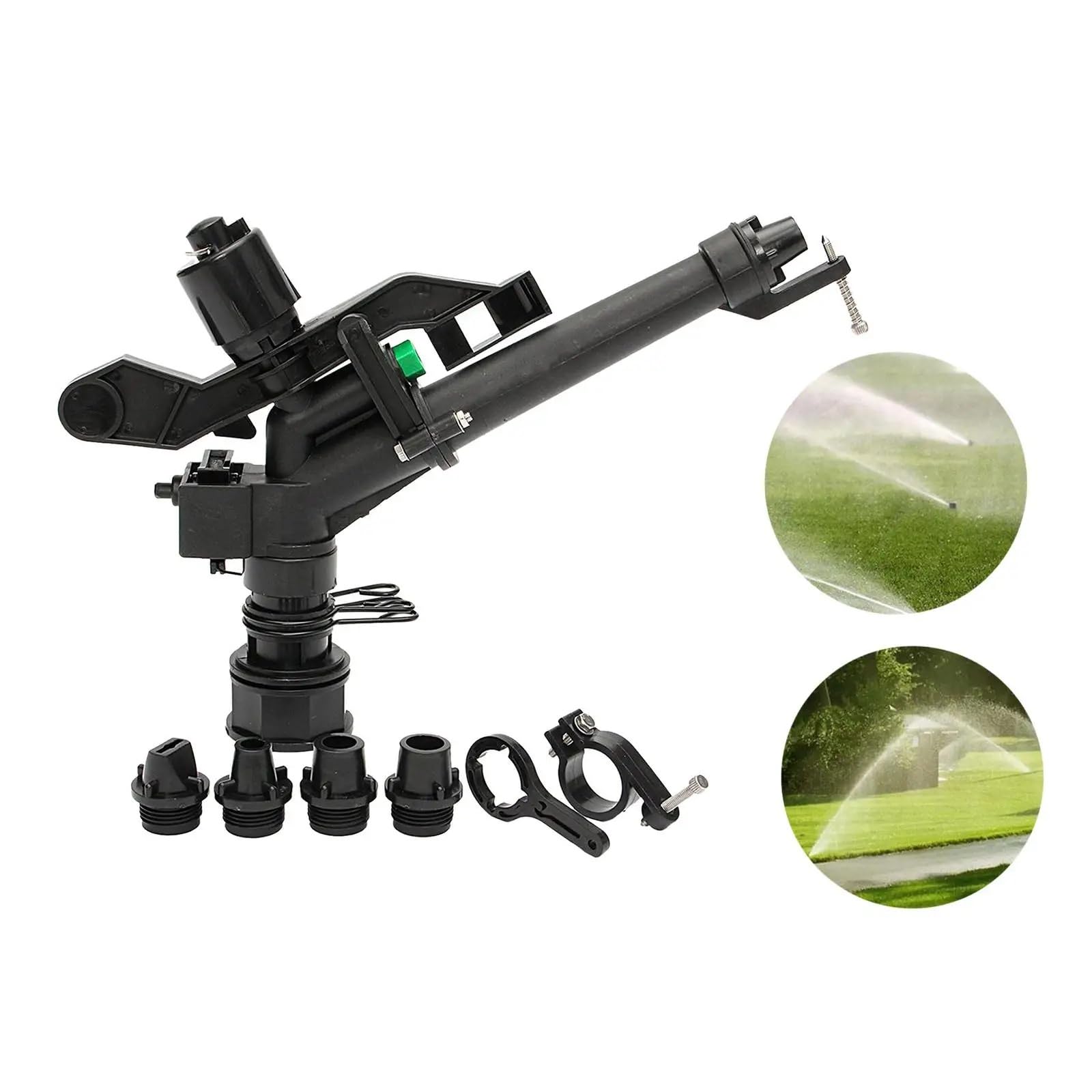Asperseur Arrosage Spray d'irrigation PP de 1,5 Pouces avec Buses