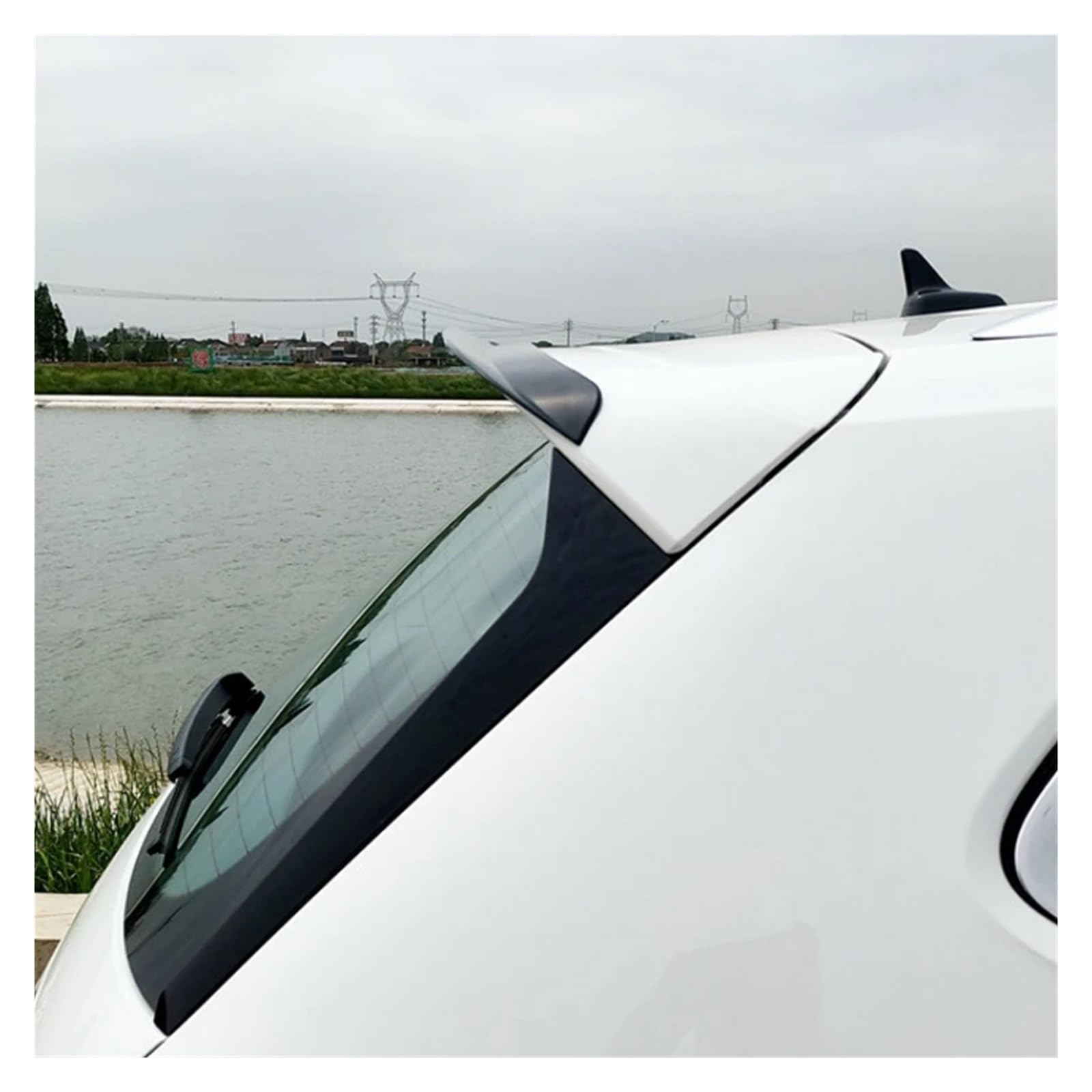 Spoiler tylnej szyby bocznej,Compatible With Volkswagena