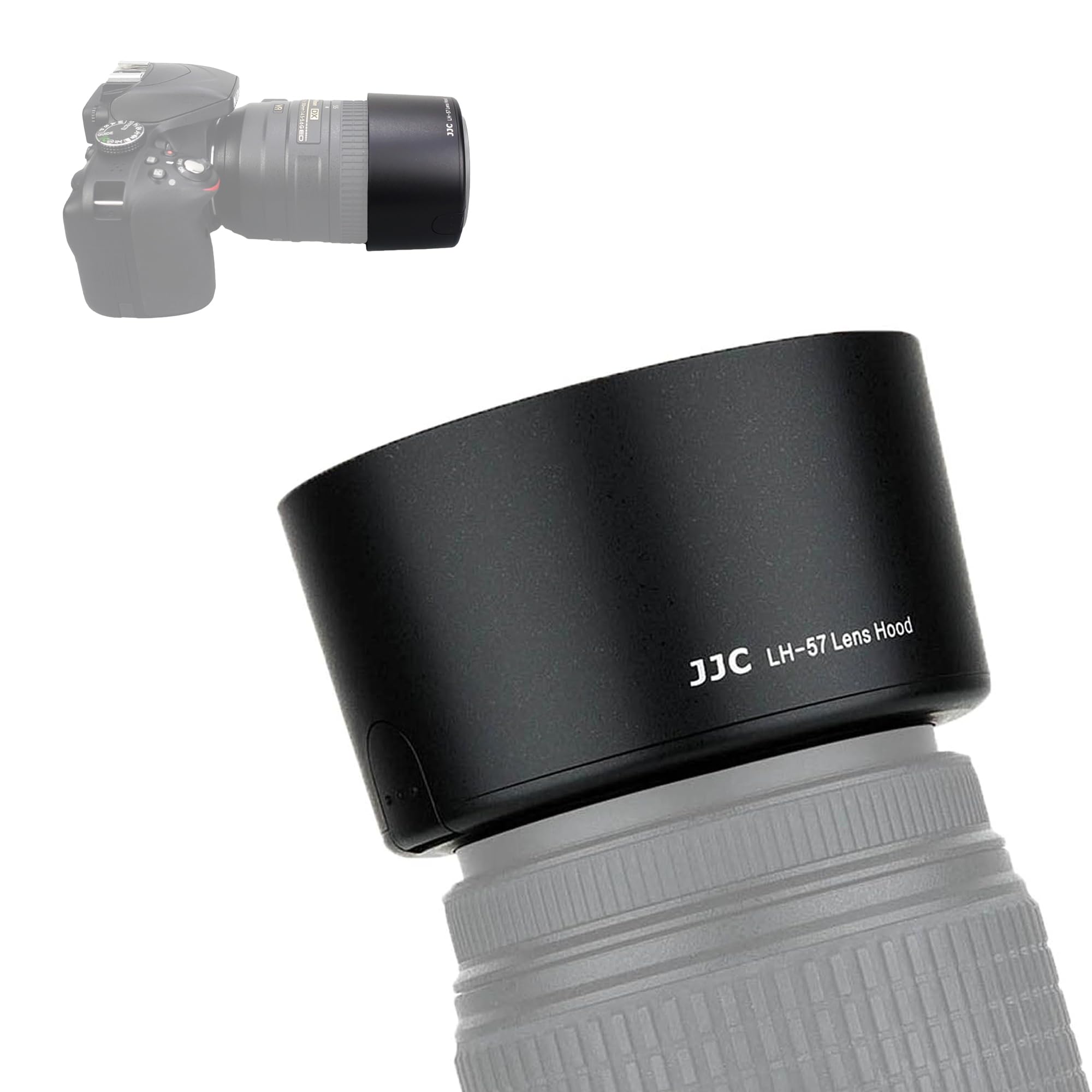 Amazon | JJC HB-57 可逆式 レンズフード Nikon AF-S DX Nikkor 55