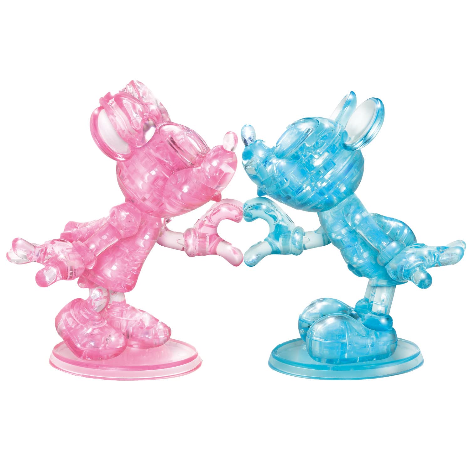 ♡ディズニー 3Dパーツ ハート♡ Amazon.com: BePuzzled | Disney Minnie and Mickey Mouse Heart