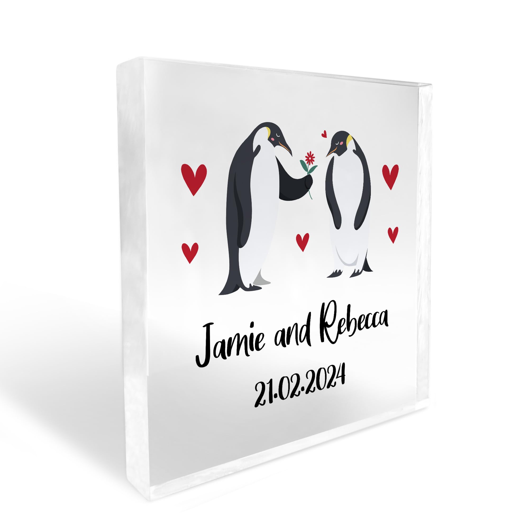 Red Ocean Personalised Couple Gifts For Him or Her - Anniversary For Husband Wife - Boyfriend Girlfriend Gifts - Birthday Gifts For Partner - Valentines Gifts For Couples