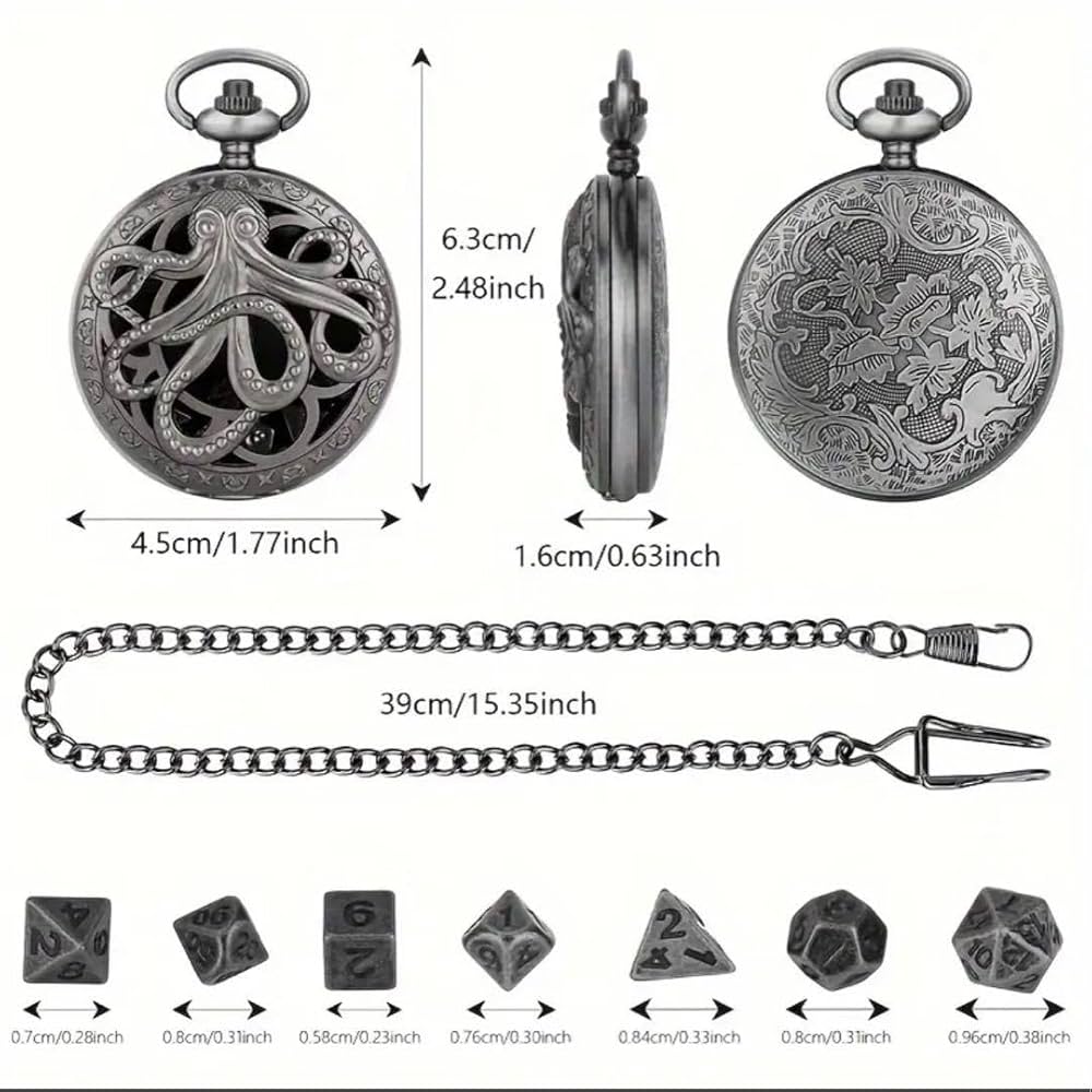 懐中時計　クトゥルフ神話 Amazon.co.jp: クトゥルフ クトゥルフ神話TRPG 懐中時計 ダイス