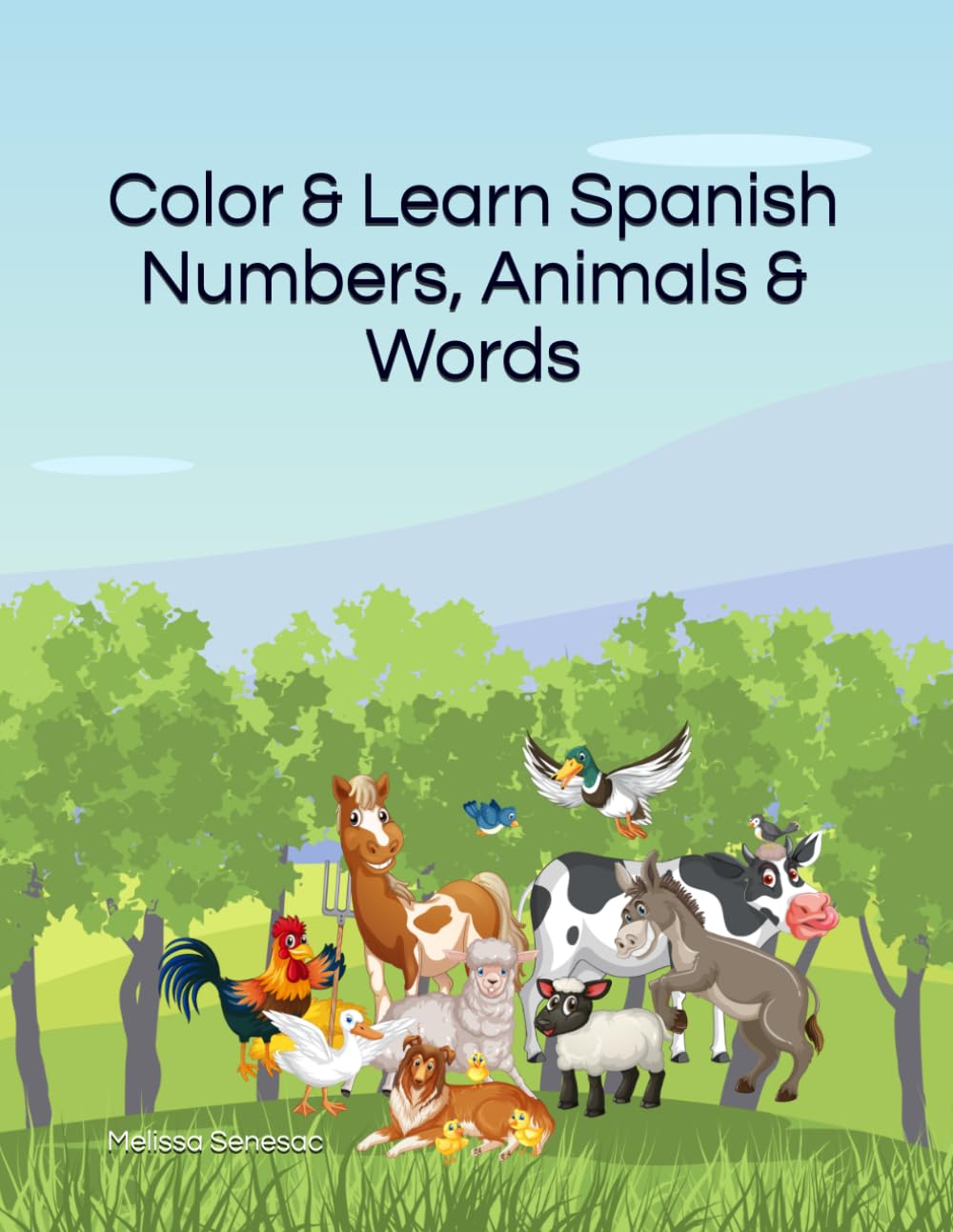 Color & Learn Spanish: Bilingual Coloring Book