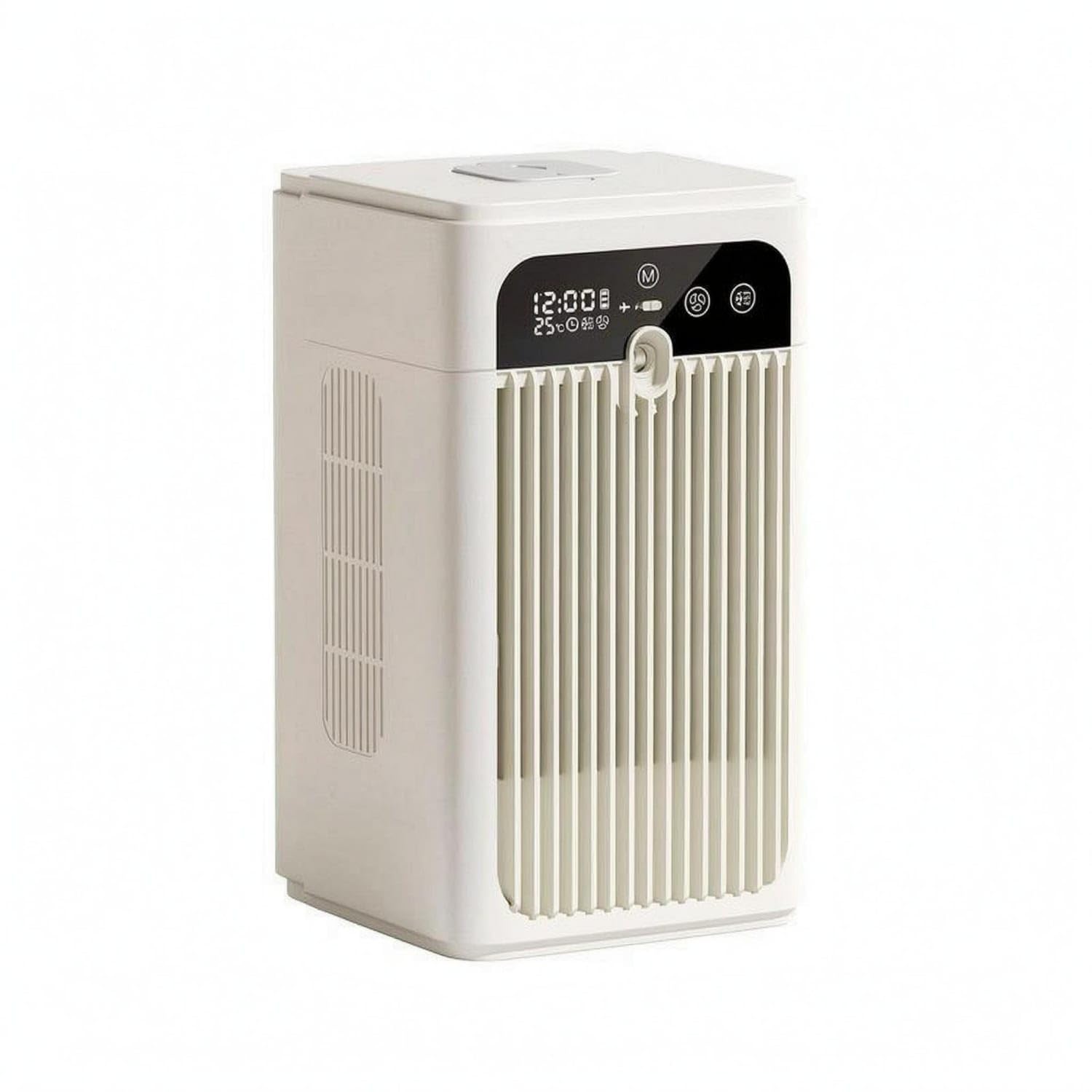 Compact Desktop Evaporative Cooling Fan Digital Display Evaporative Cooler Fan Touch-Sensitive Control Portable Swamp Cooler Two Speeds, 233x132x139mm, Xz-l11 Upgraded-image-29