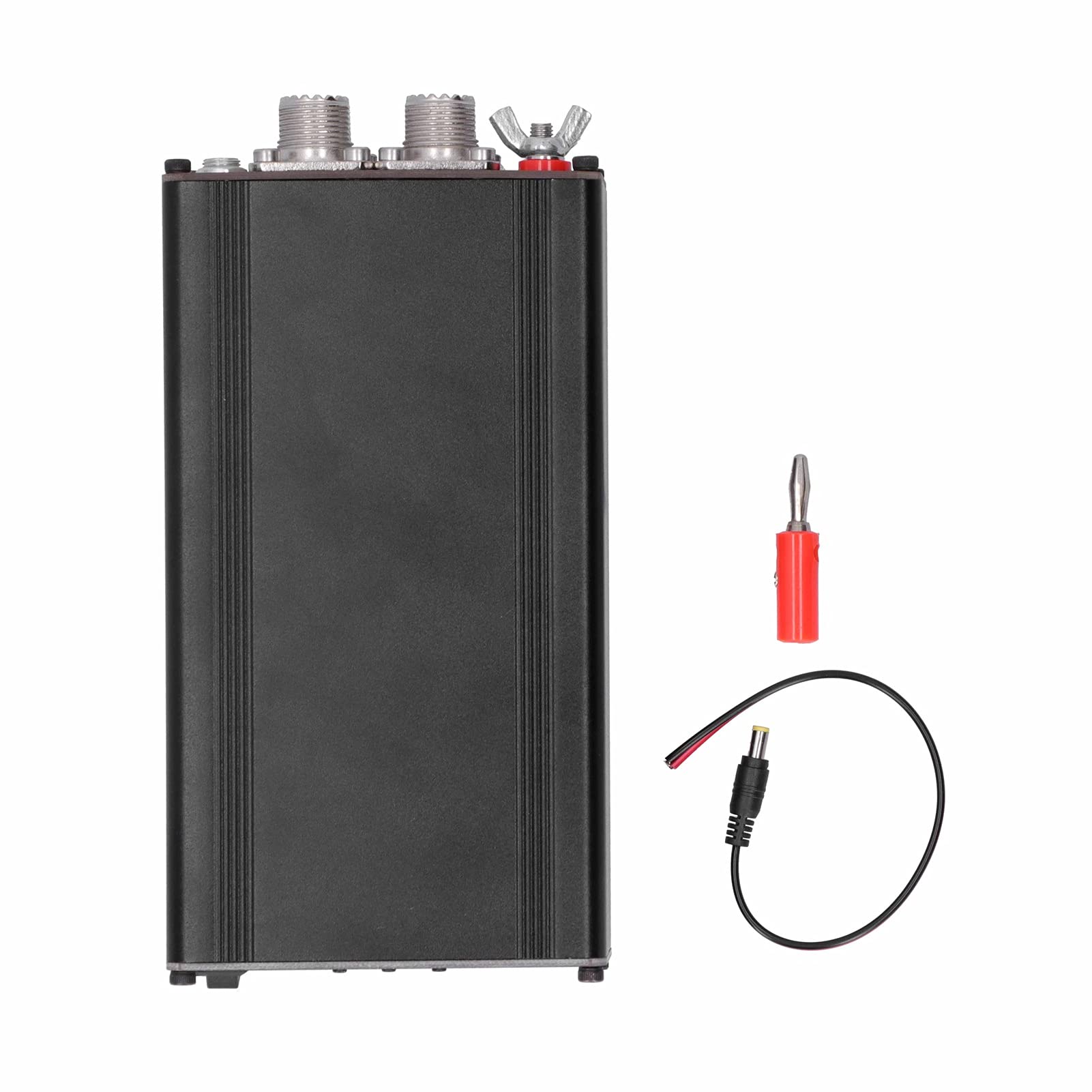 1Migliora La Tua Esperienza di Ascolto a Onde Corte con Il Nostro Sintonizzatore Per Antenna Universale da 150 W - Include 4 Induttori Ad Anello Magnetico T90‑2 Per Prestazioni Ottimali da 1,9 a 54 MH