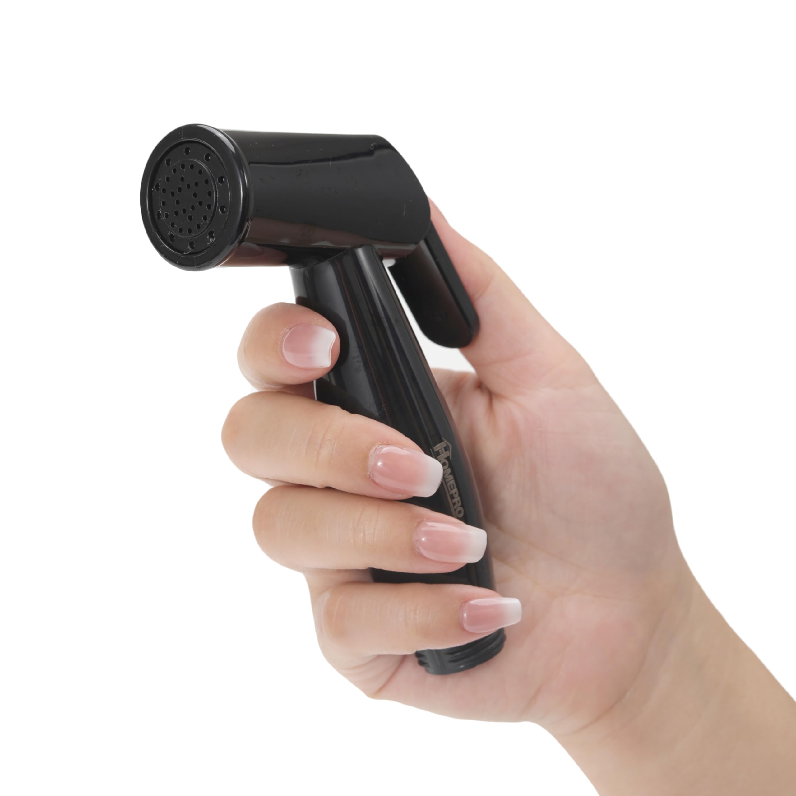 Bidet Sprayer Shattaf head Toilet Sprayer Shattaf Hand held Bidet Rinse Spray Spray Head Black, Only Sprayer Head 13CM