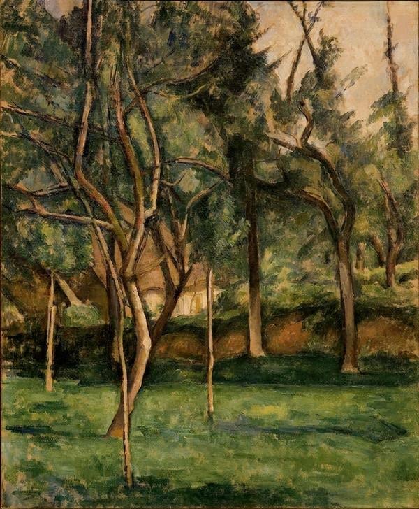 Moderne Art Murale Impression Paul Cézanne 60x90cm pour raviver un mur blanc vide