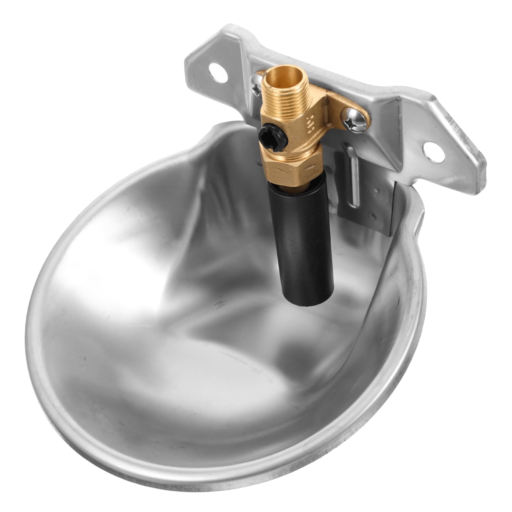 BESPORTBLE Abbeveratoio Automatico Ciotola per Bestiame in Acciaio Inox e Superficie Liscia Capacità Grande per Pecore e Animali da Fattoria , per Stalla