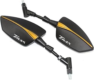 Espelhos Retrovisores De Motocicleta Espelho Anti-reflexo Para YAMA-&HA TMAX 500 560 T-MAX 500 560 TMax530 Acessórios Para Motocicleta Espelho Lateral Guiador de bicicleta Espelho retrovisor (Color :