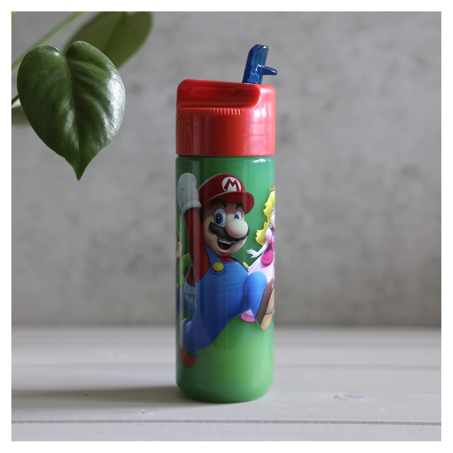 Image secondaire de Gourde Enfant Super Mario 540 ML avec Paille Intégrée - Sans BPA