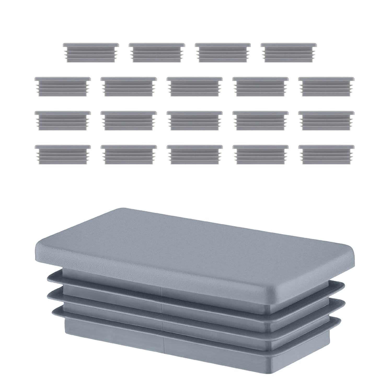 Enkotrade 10 stuks lamellenpluggen voor rechthoekige buizen, 30 x 20 mm, buisafdekking van hoogwaardig polyethyleen kunststof, stop, eindstop, doppen, glijders, buisstop rechthoekig Enkotrade 10 stuks lamellenpluggen voor rechthoekige buizen, 30 x 20 mm, buisafdekking van hoogwaardig polyethyleen kunststof, stop, eindstop, doppen, glijders, buisstop rechthoekig