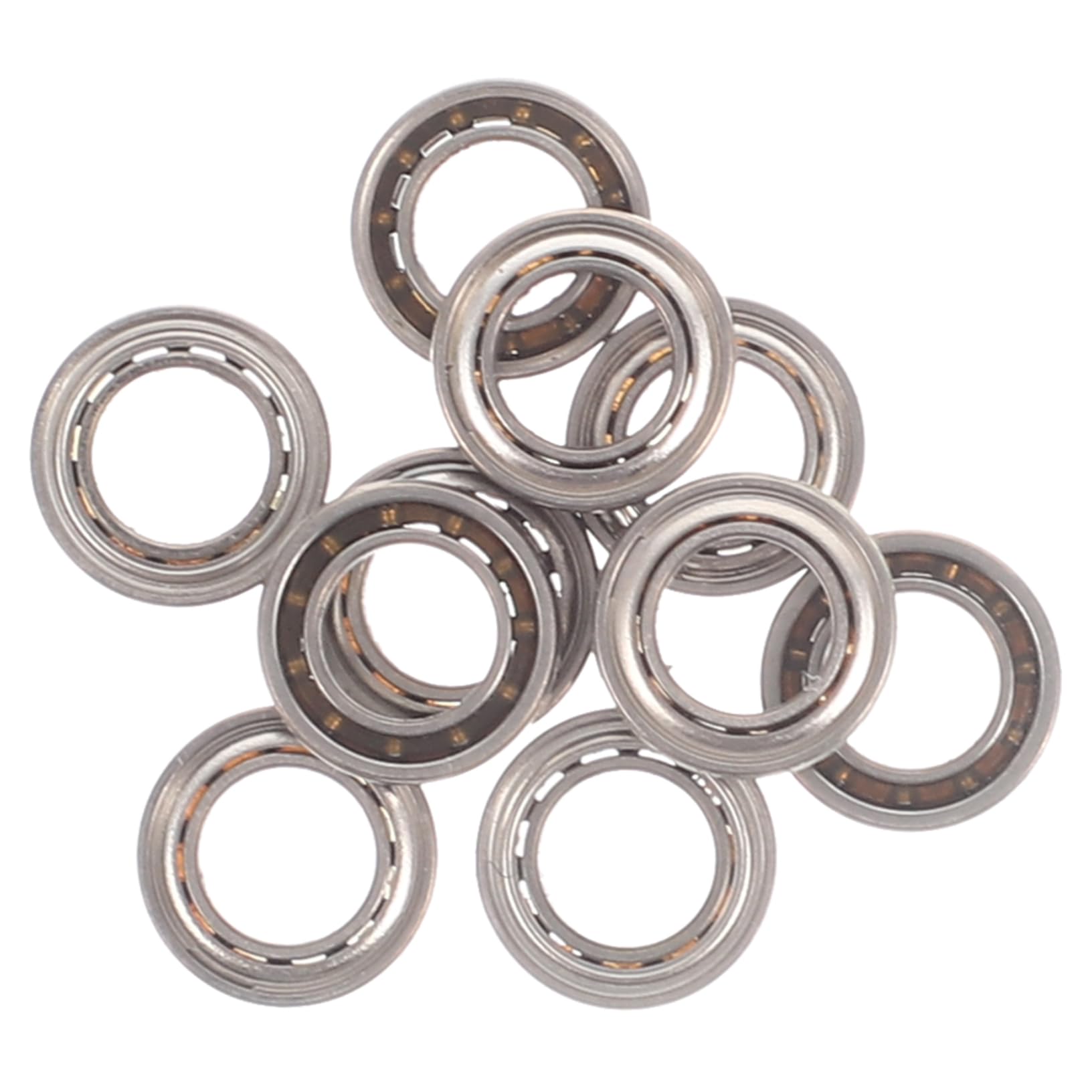 Mobestech 2sets Car Wheel Hub Bearing 144001 Steel Car Parts Remote Control Vehicle Accessory 10pcs*2