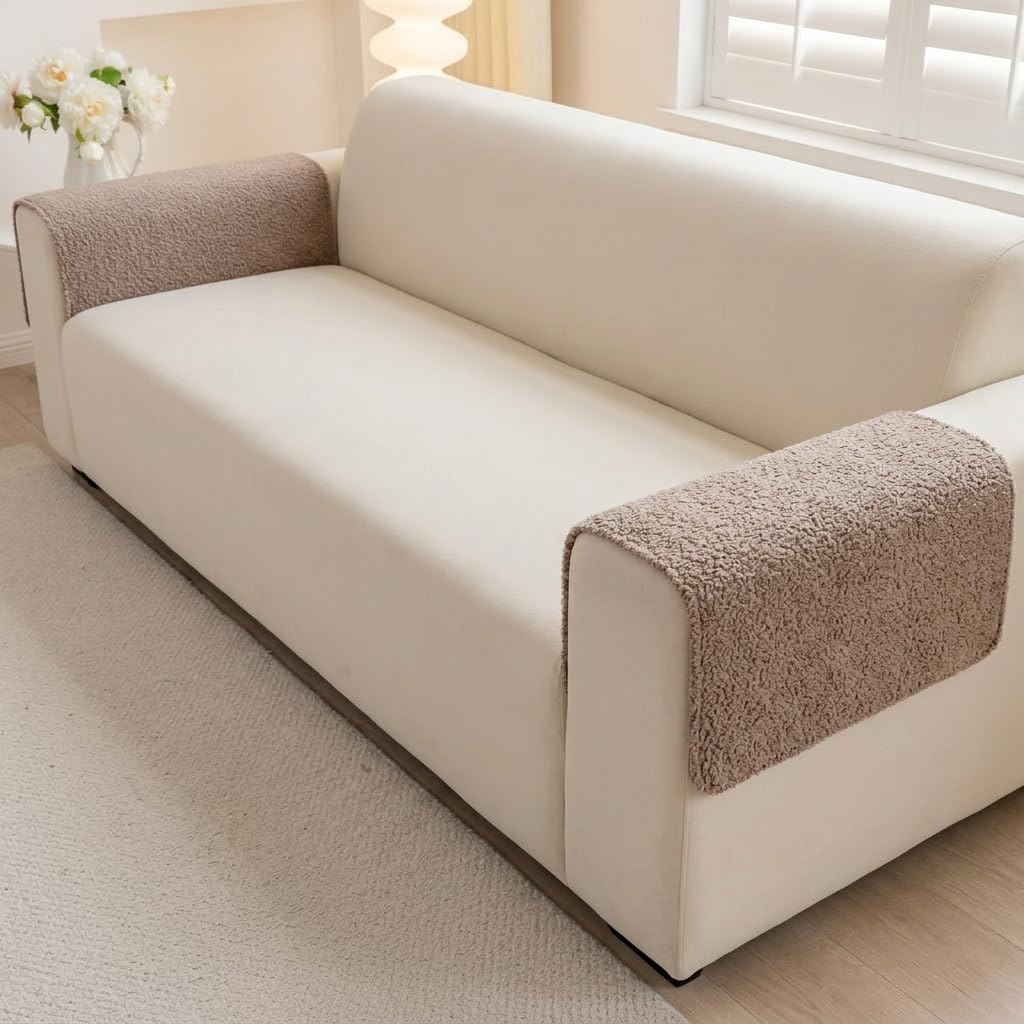 Styleys Sofa Mat - Anti-Slip Teddy Cover -11 Styleys Sofa Mat - Anti-Slip Teddy Cover -11
