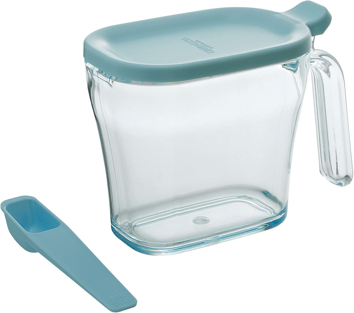 Squirrel Condiment Container (Sugar, Salt) Sky Blue, 15.3 fl oz (440 ml), Liberalista Cookpot, Slim