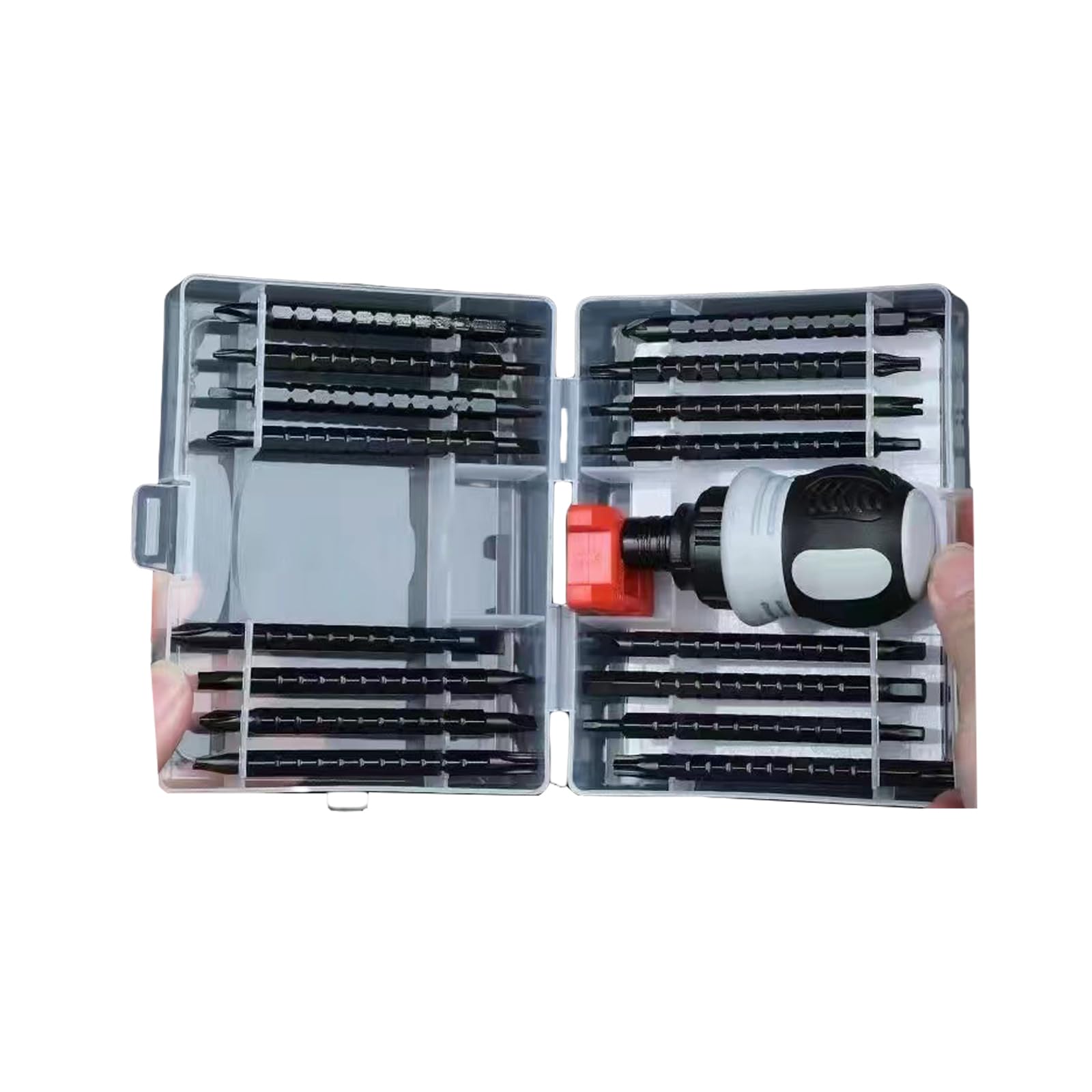 Portable Screwdriver Solution Featuring Card Storage for Easy Access Household Outdoor Emergencies Fixes Equipment Maintenance Tool