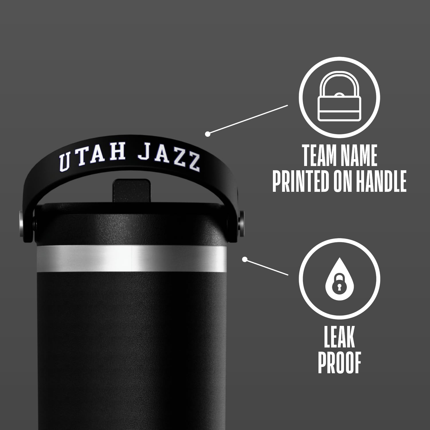 Amazon.com: Hydrapeak NBA Officially Licensed Utah Jazz Nomad 32oz