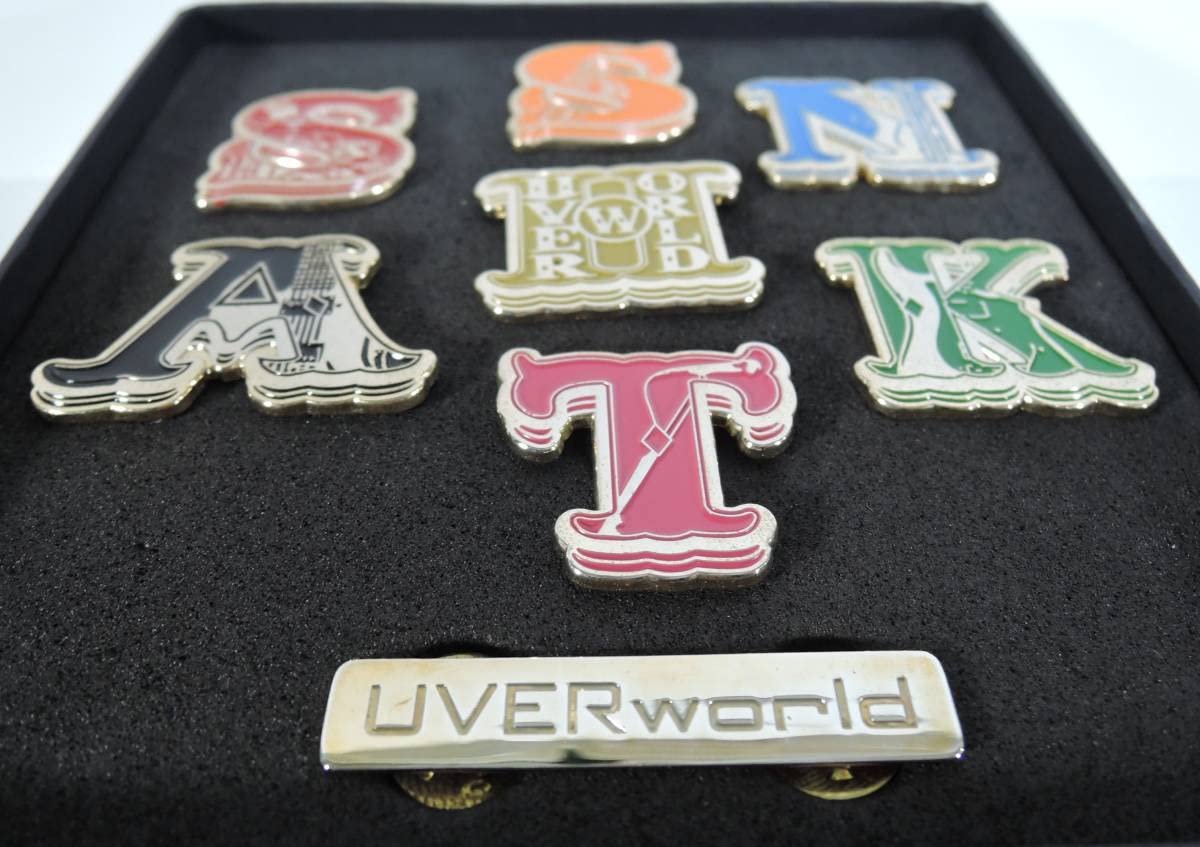 UVERworld - UVERworld ピンバッジ Amazon | UVERworld ウーバーワールド ピンバッジ | バッジ