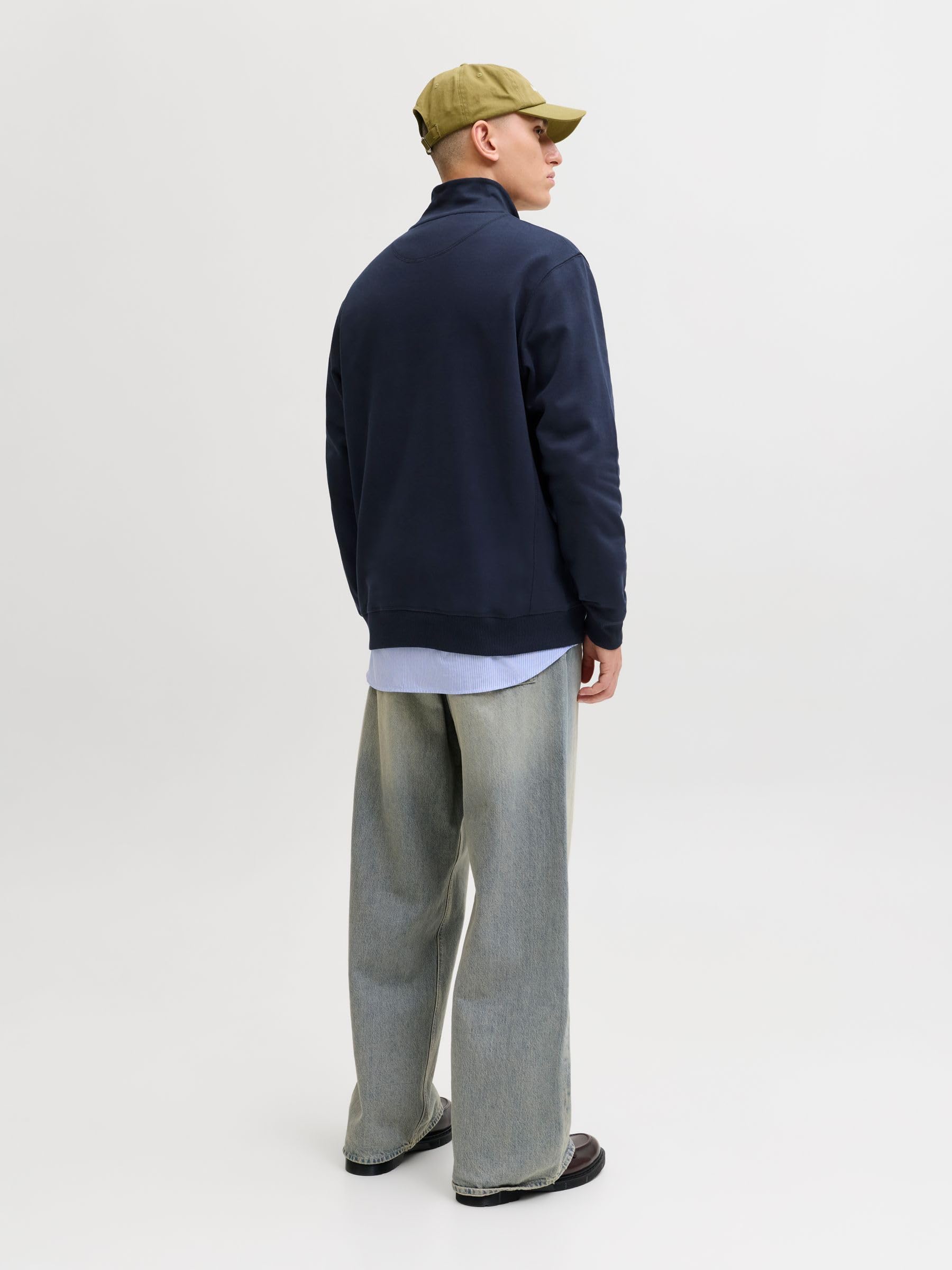 JACK & JONES Jornorrebro Emb Sweat High Neck Sn Mężczyźni Jornorrebro Emb Sweat High Neck Sn (1 w zestawie)