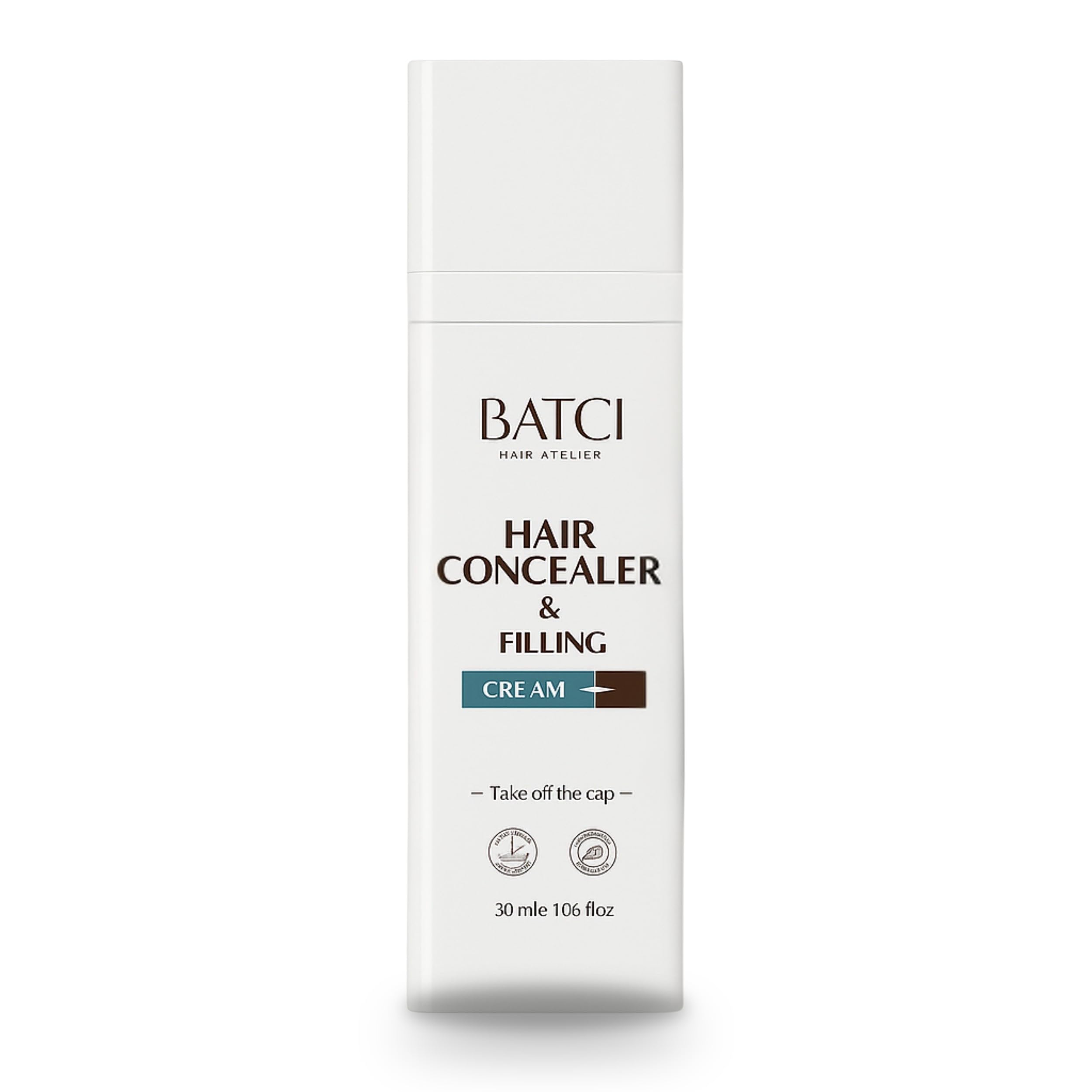 Batcı Hair Concealer & Filling Cream for Bald Spots & Thinning Hair – Waterproof, Sweat-Proof Scalp Coverage – Natural Root Touch-Up Cream for Men & Women – 30ml