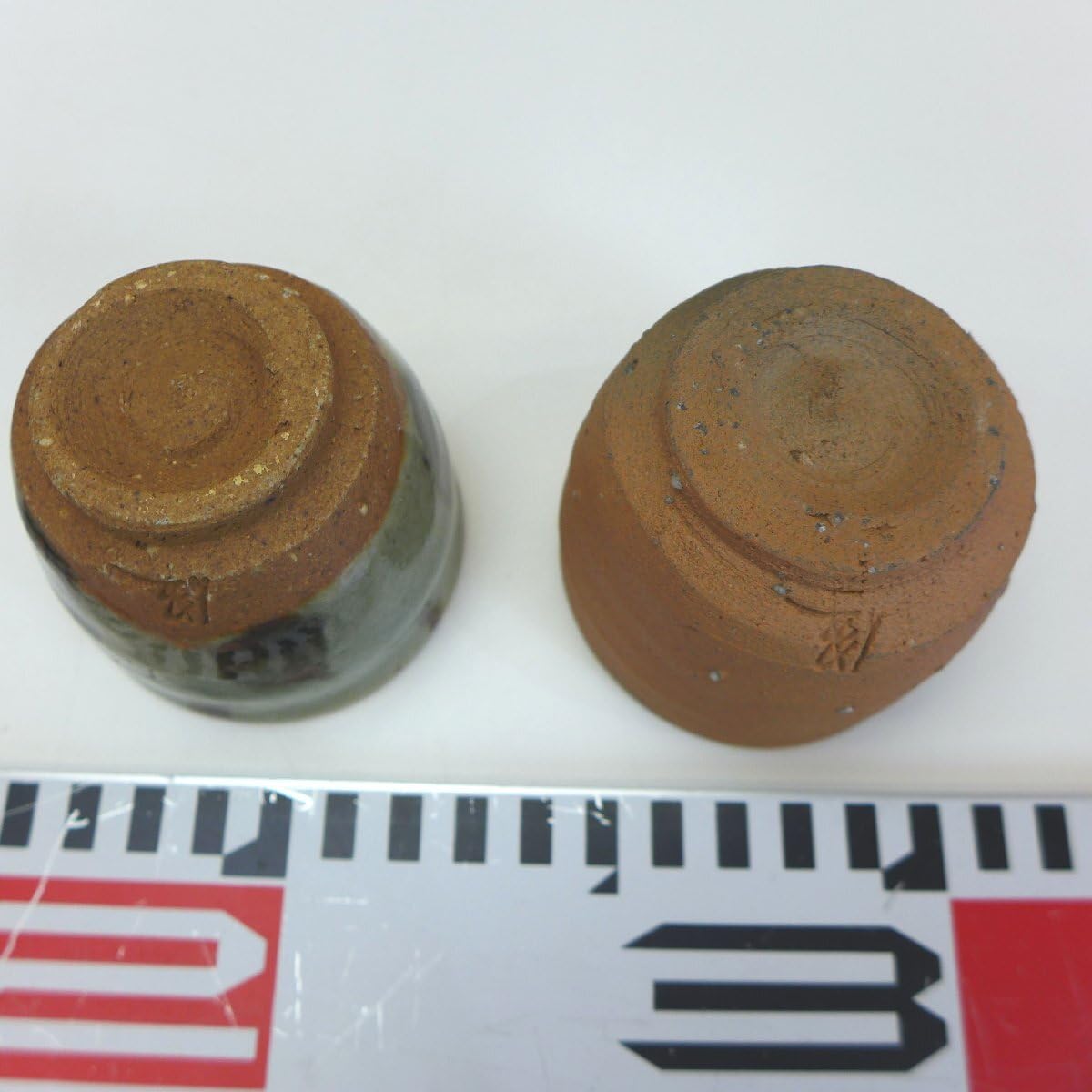 Amazon.co.jp: 5230 常滑焼 天神窯 山田健吉 ぐい呑 ぐい飲 猪口 酒器