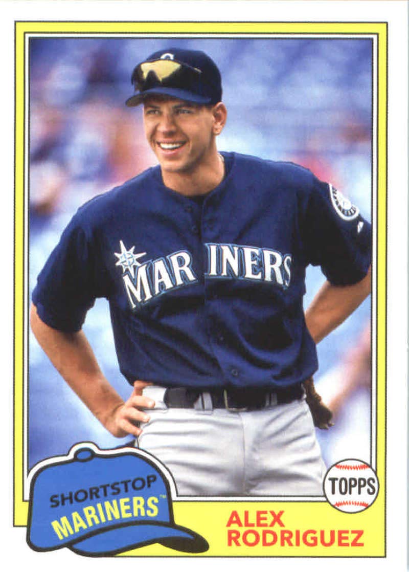 Amazon.com: 2018 Topps Archives #249 Alex Rodriguez Seattle