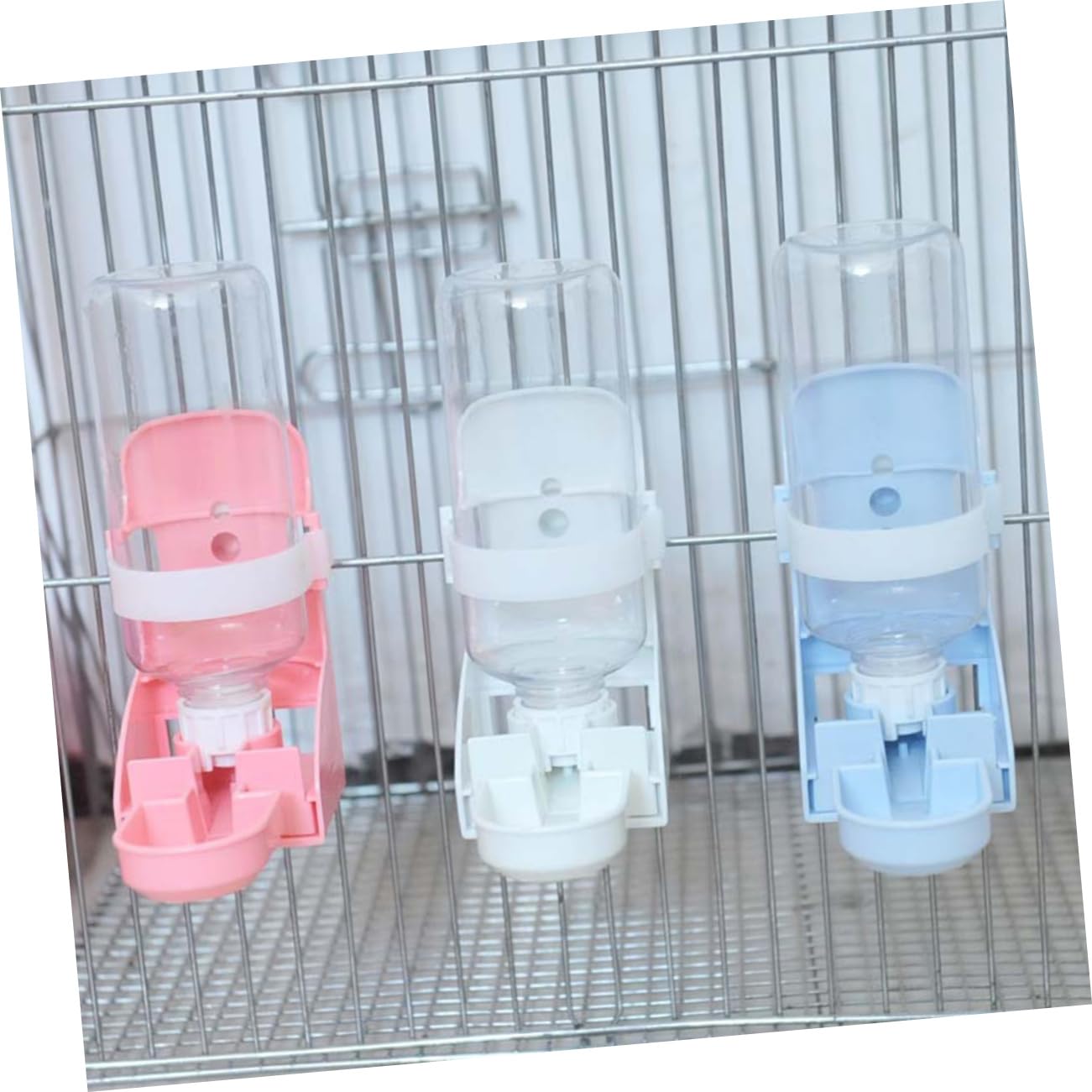 DOITOOL 2stücke Automatischer Wasserspender Für Haustiere Hängendes Trinkgerät Für Hunde Katzen Und Vögel Blau Praktischer Und Sicherer Trinknapf Für Käfige Und Zuhause Für