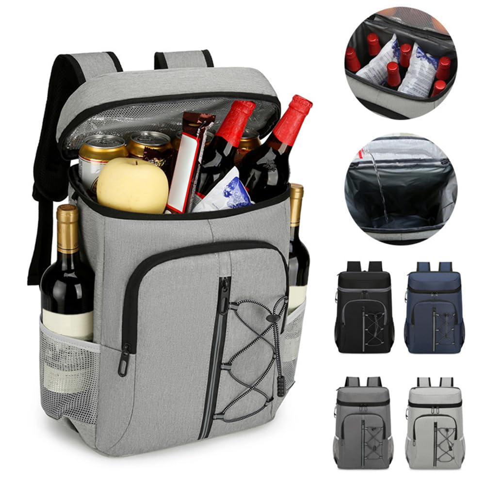 ühlrucksack, Kühltasche Rucksack, Picknickrucksack,25L Leichter Camping-Rucksack für Männer und Frauen, geeignet für Outdoor/Picknick/Camping/Grillen/Wandern