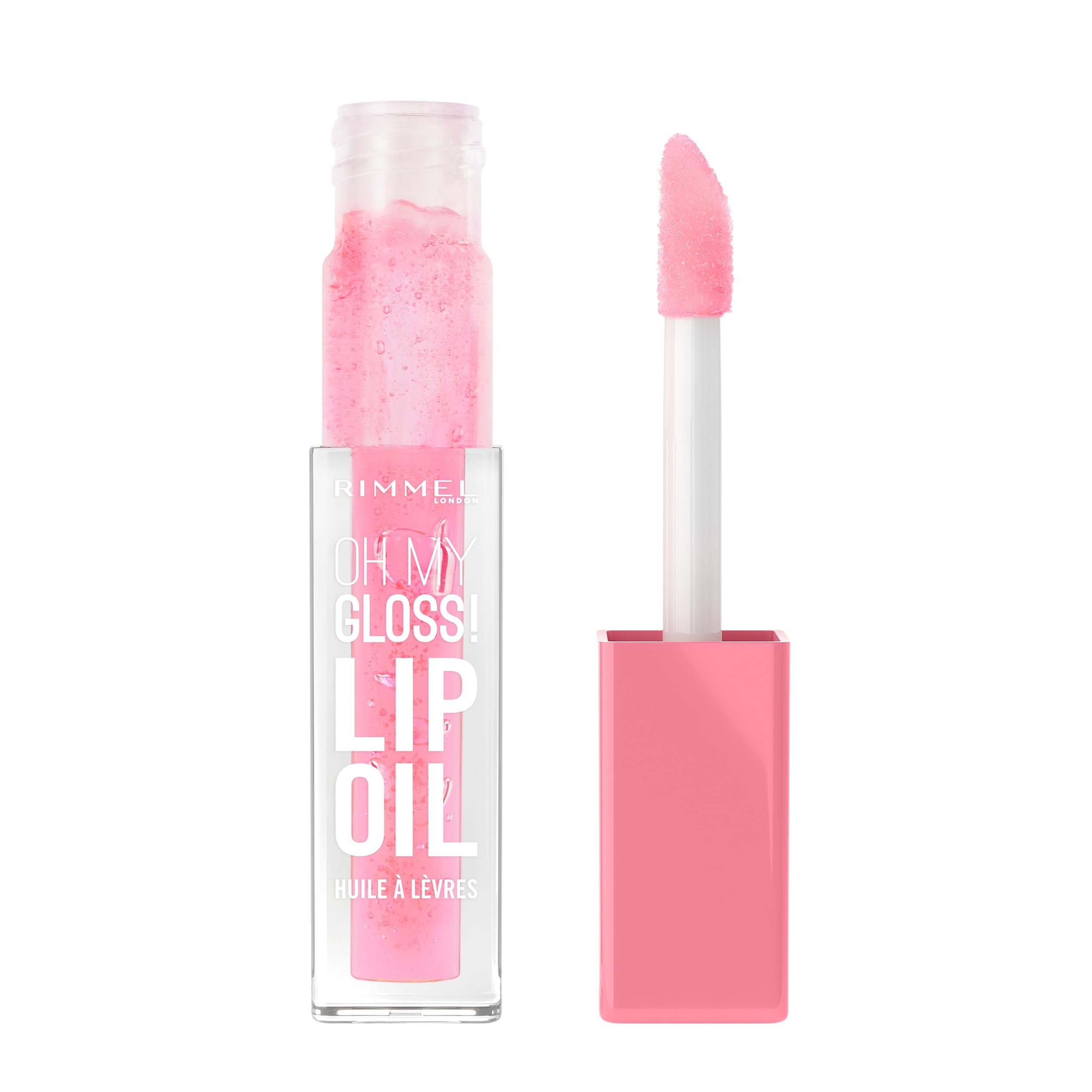 Oh My Gloss! Lip Oil 001 Pink Flush, Juicy Shine, Hydrates & Naturally Plumps, Moisture Boost, Vitamin E, Replenishes & Restores the Lips, Coconut Oil, Non-Sticky, Vegan & Cruelty Free