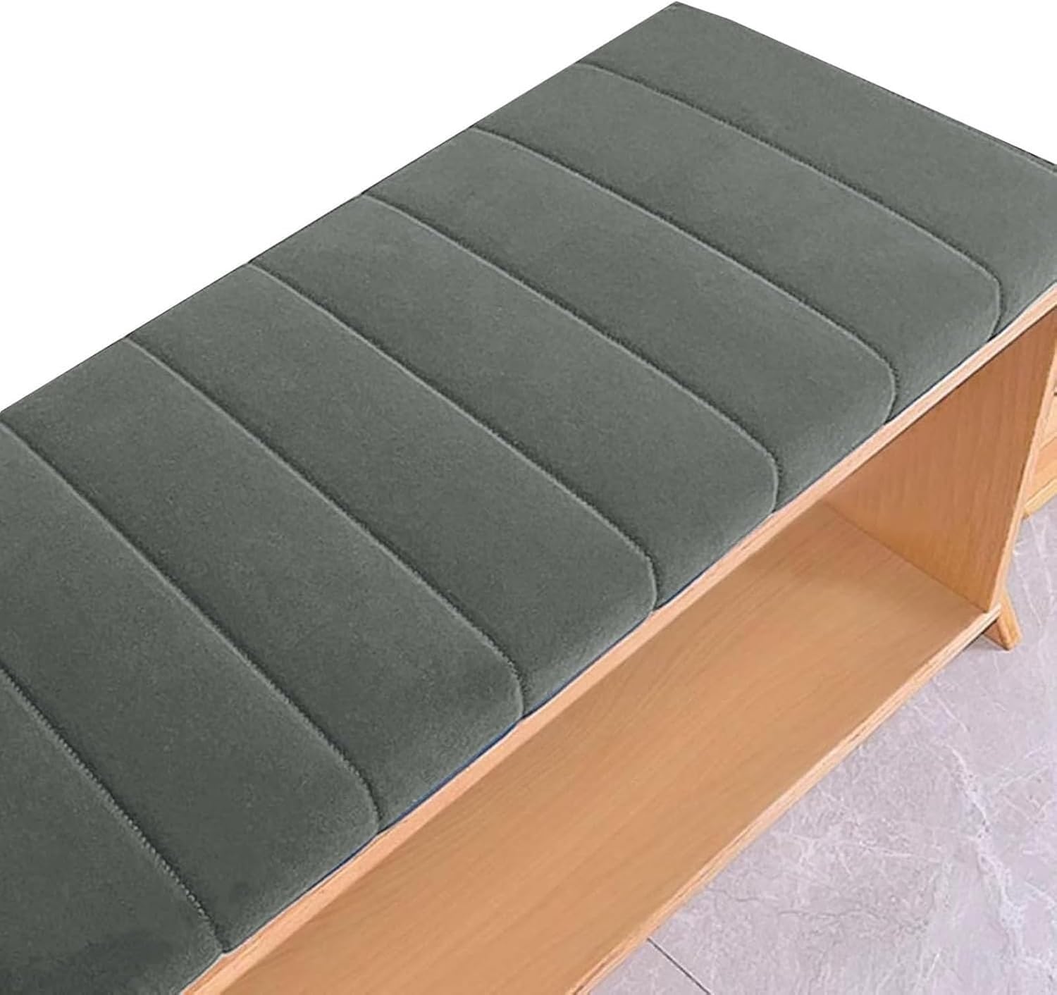 YSZBD Universal bench cushion 80x40 100x40 120x40 140x40 150x50 Bench cushion, seat cushion, bench seat cushion, bench pad, cushion, kitchen bench, garden bench(F,100x40cm)