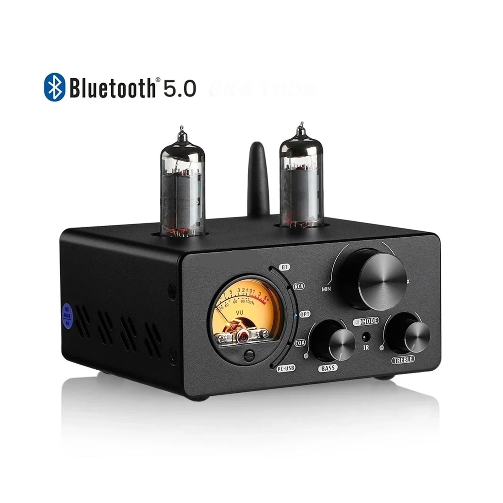 Wzmacniacz audio, T9 HiFi Bluetooth 5.0 Wzmacniacz lampowy USB DAC stereo głośnikowy do samodzielnego montażu